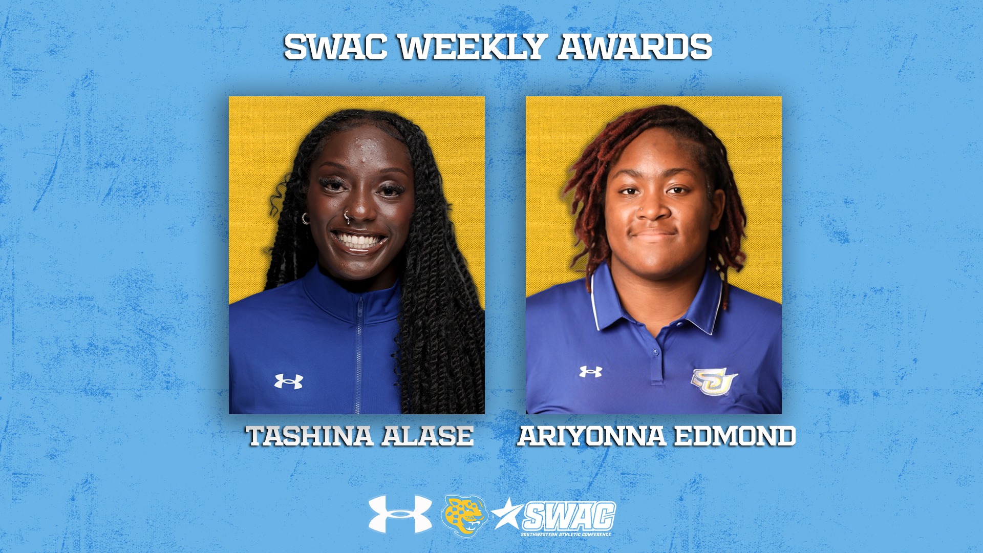 Tashina, Ariyonna SWAC Awards