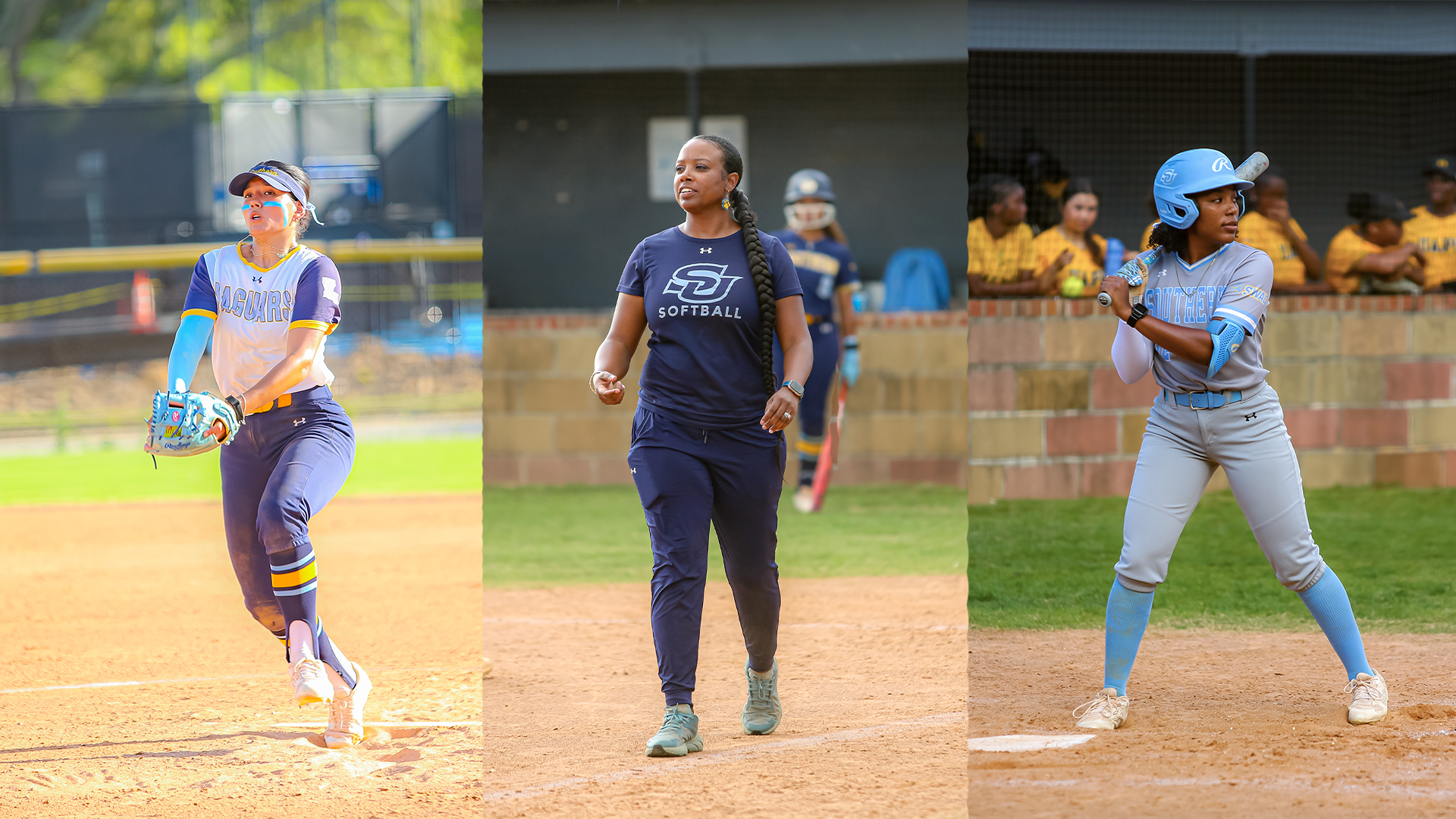 Zabala, Williams, Clark SWAC Honors