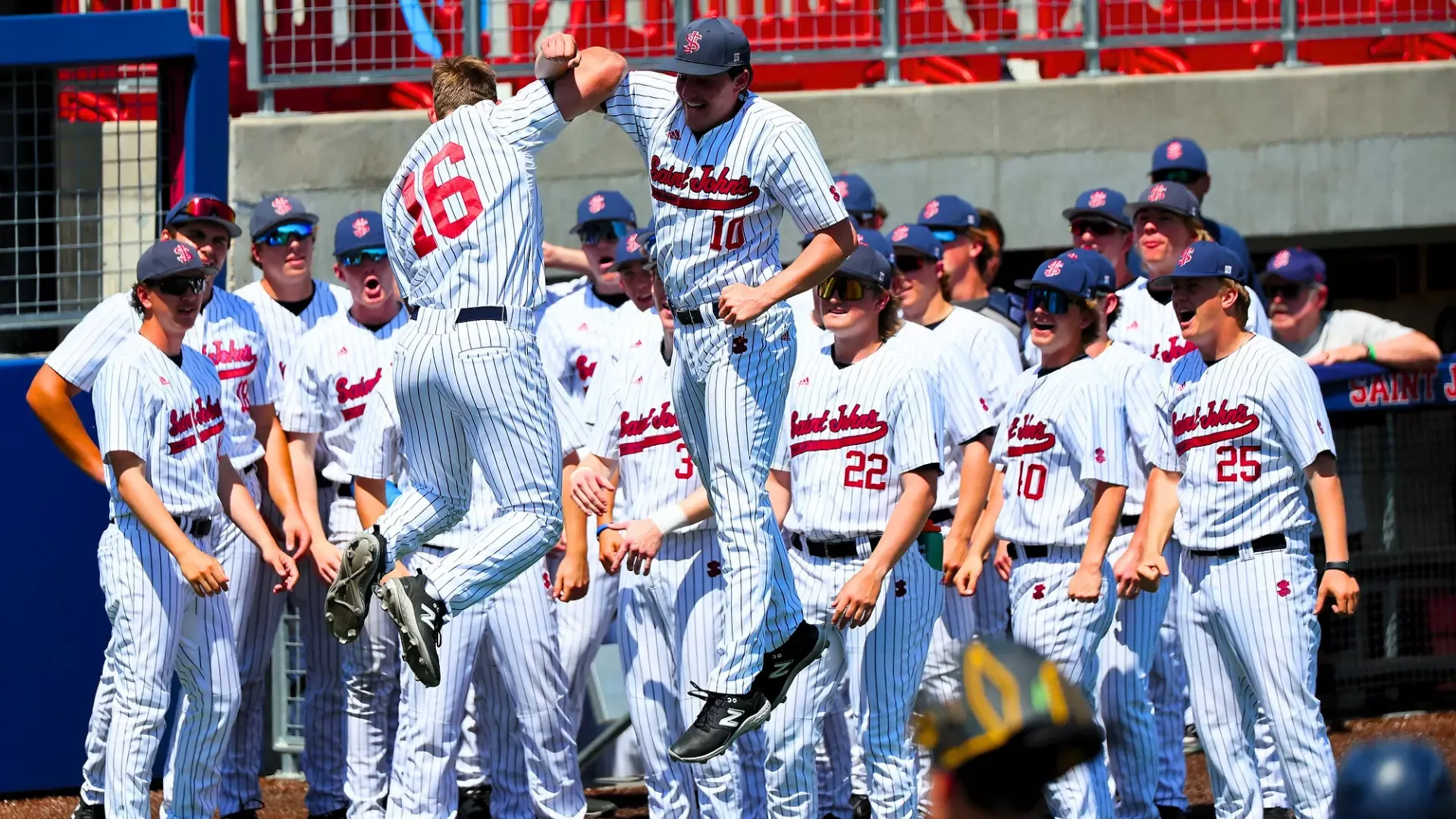 2025 Baseball Team Celebration - Ryan Coleman, D3photography