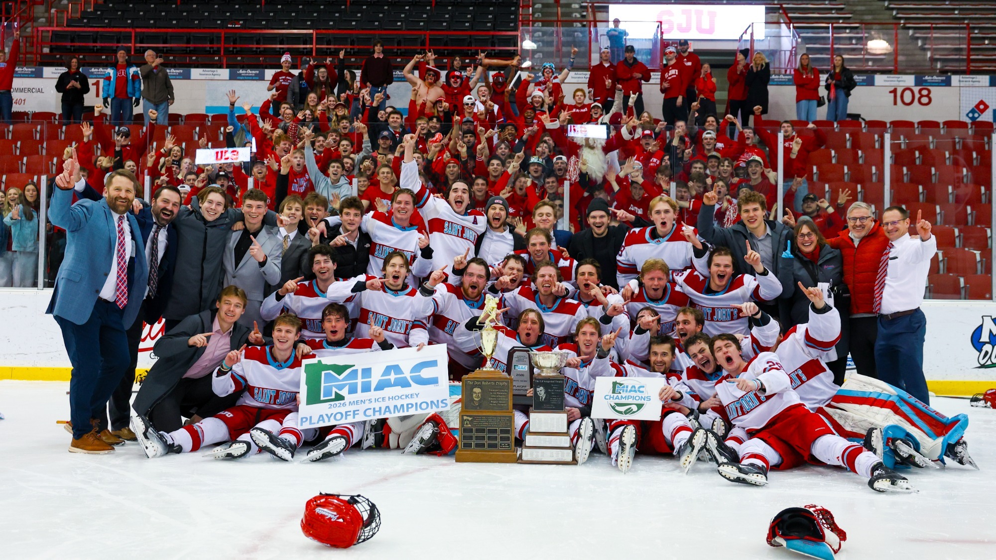 2025-26 SJU MIAC Playoff Champions