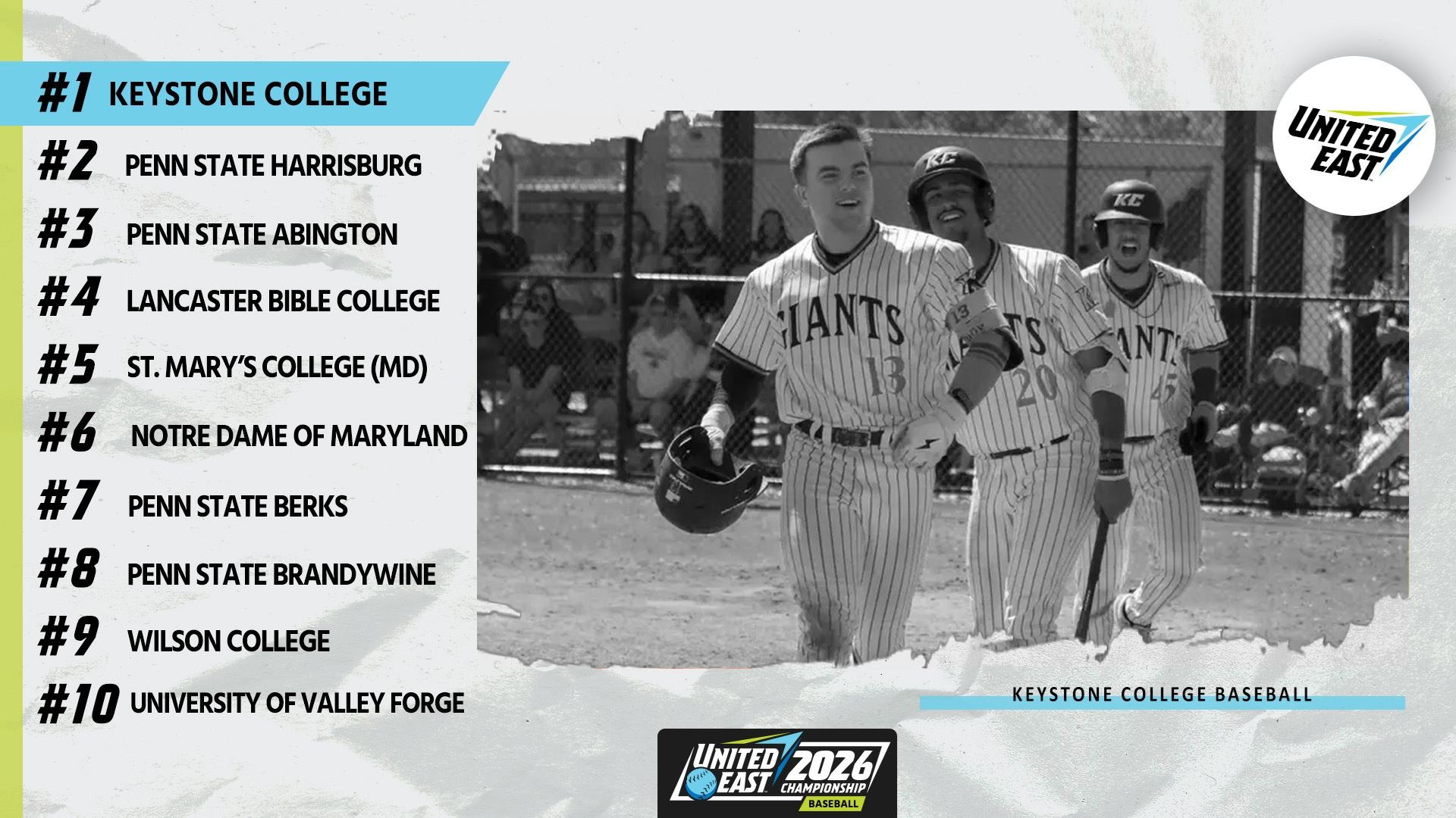 baseball united east tournament