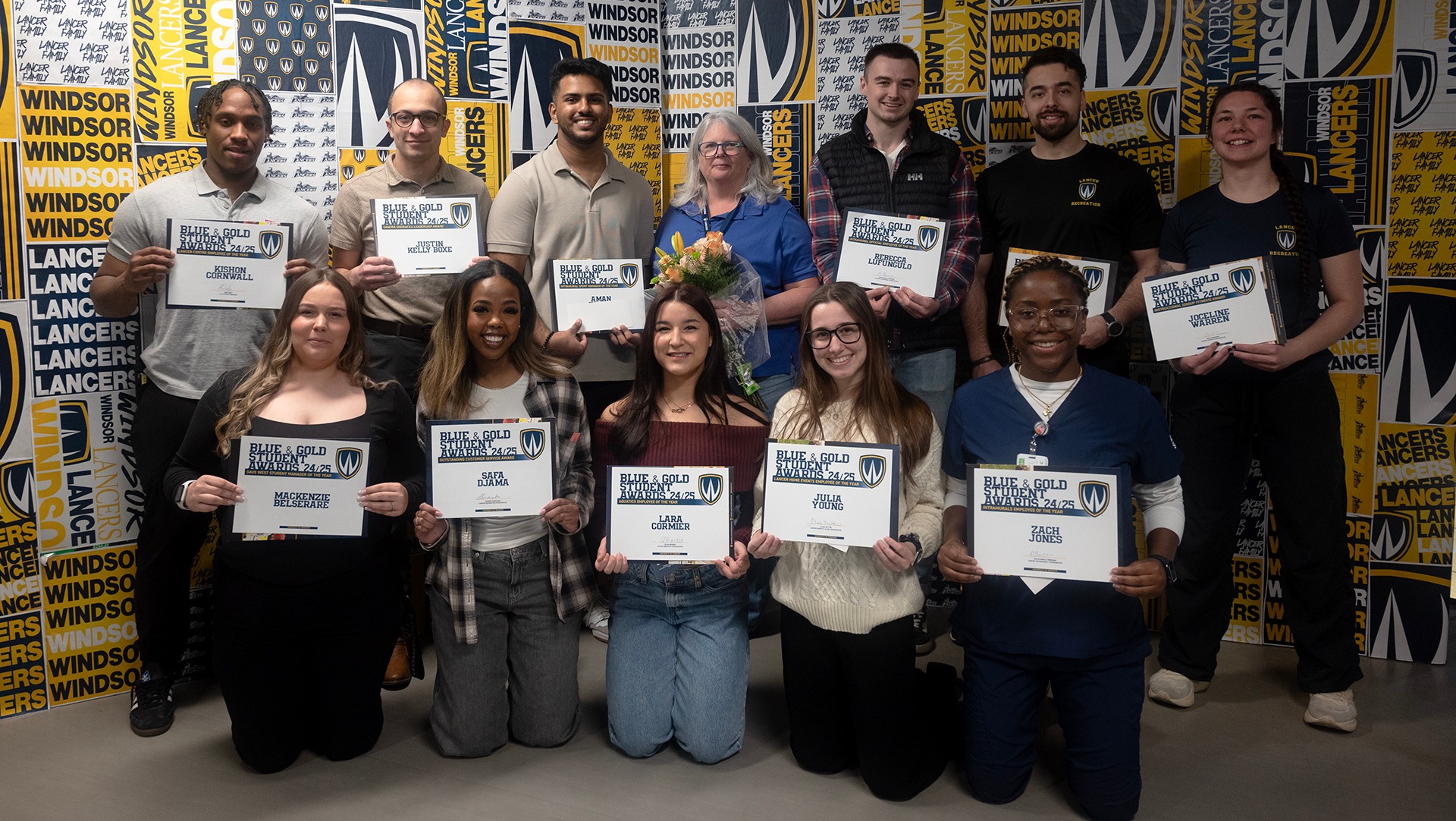 2024-25 BLue & Gold Student Awards Winners