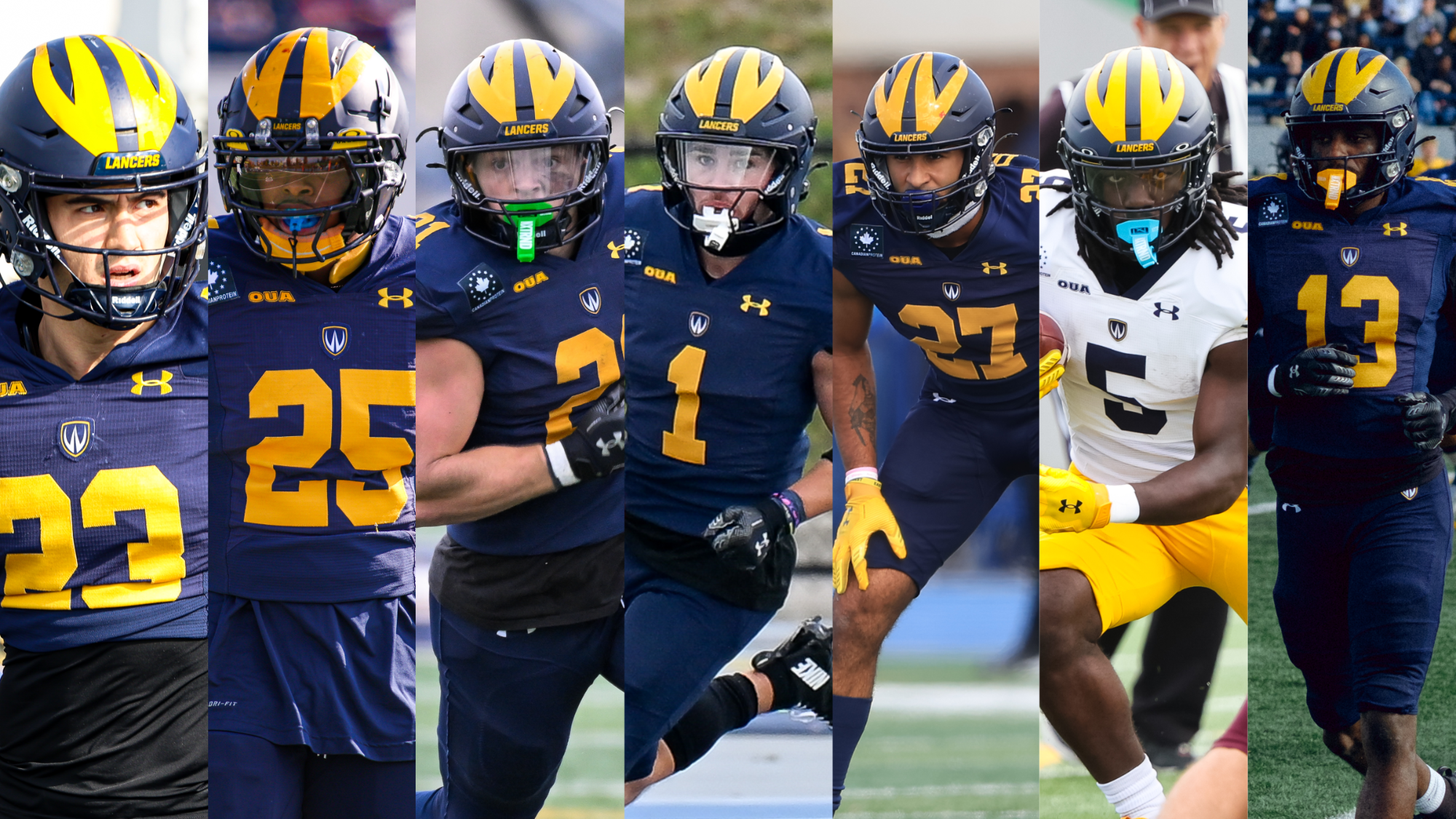 Seven Lancers to CFL Combines