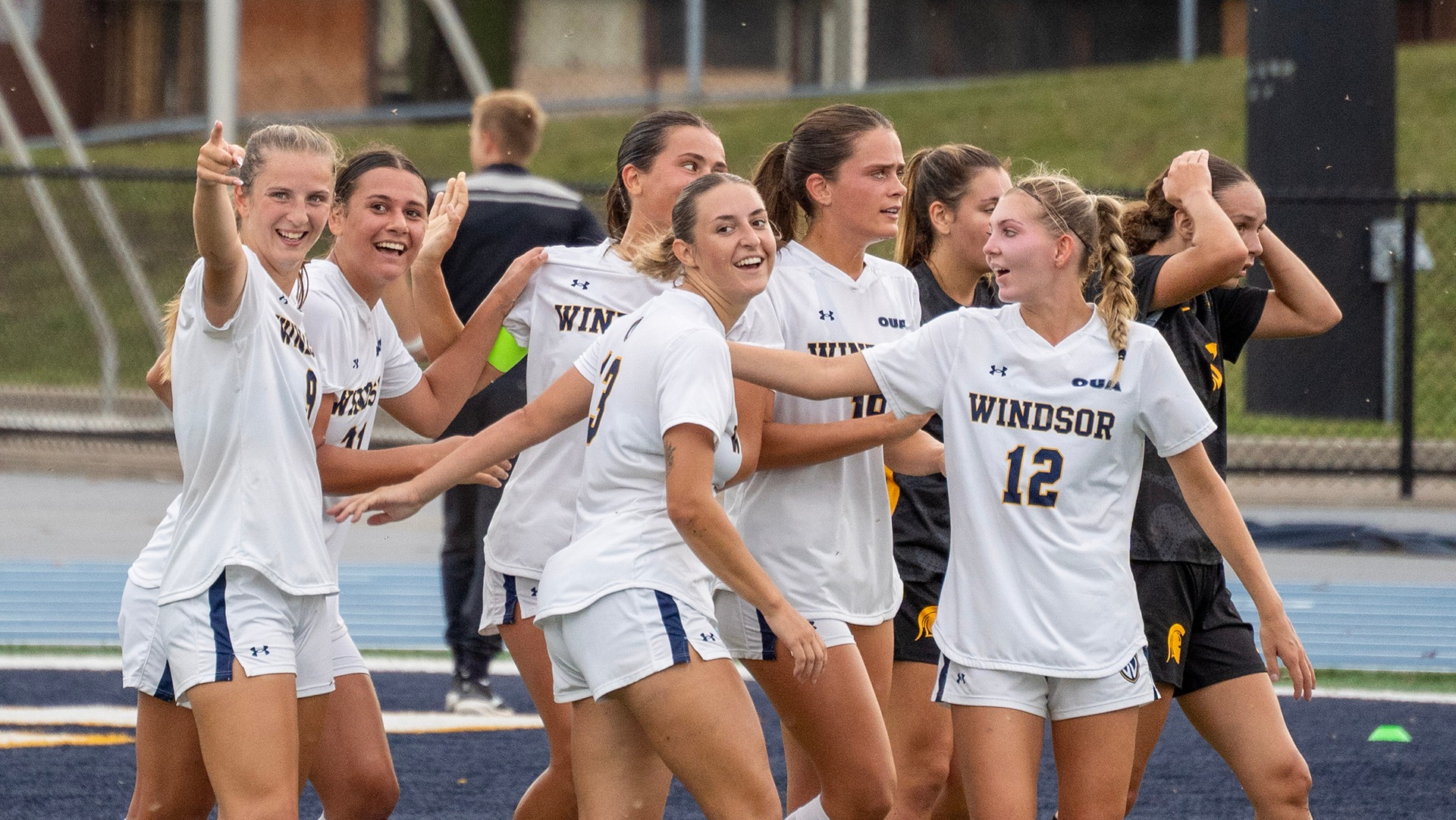 Women's Soccer Celebration 26-27