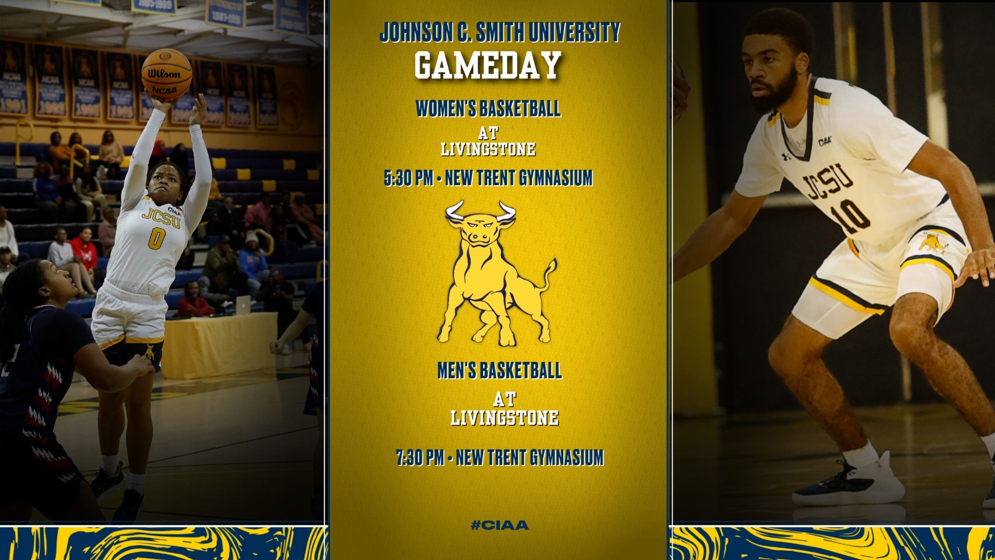 Golden Bulls Take on Livingstone Johnson C. Smith University Athletics