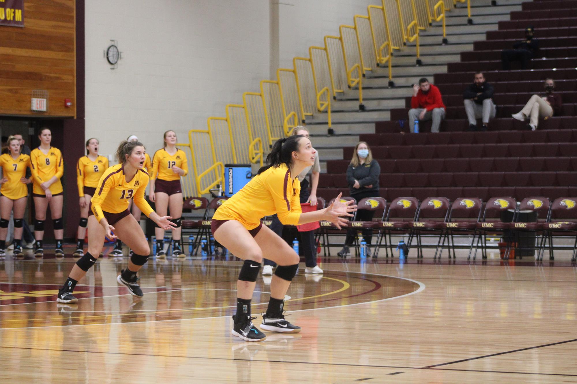 Minnesota Crookston Volleyball Falls 30 to Augustana University of