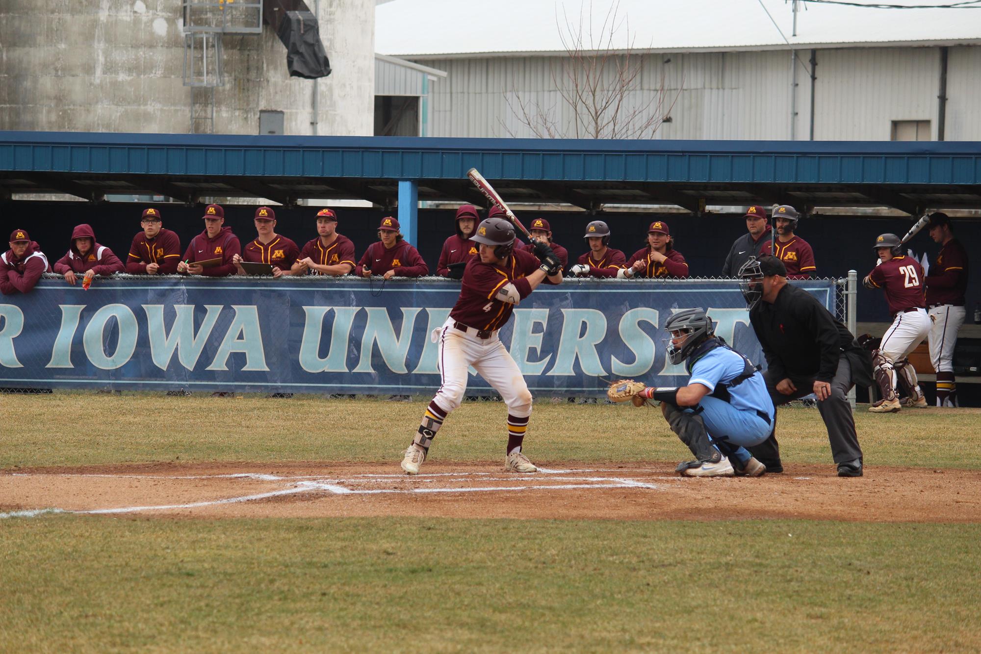Minnesota Crookston Baseball Earns Wednesday Split with Upper Iowa