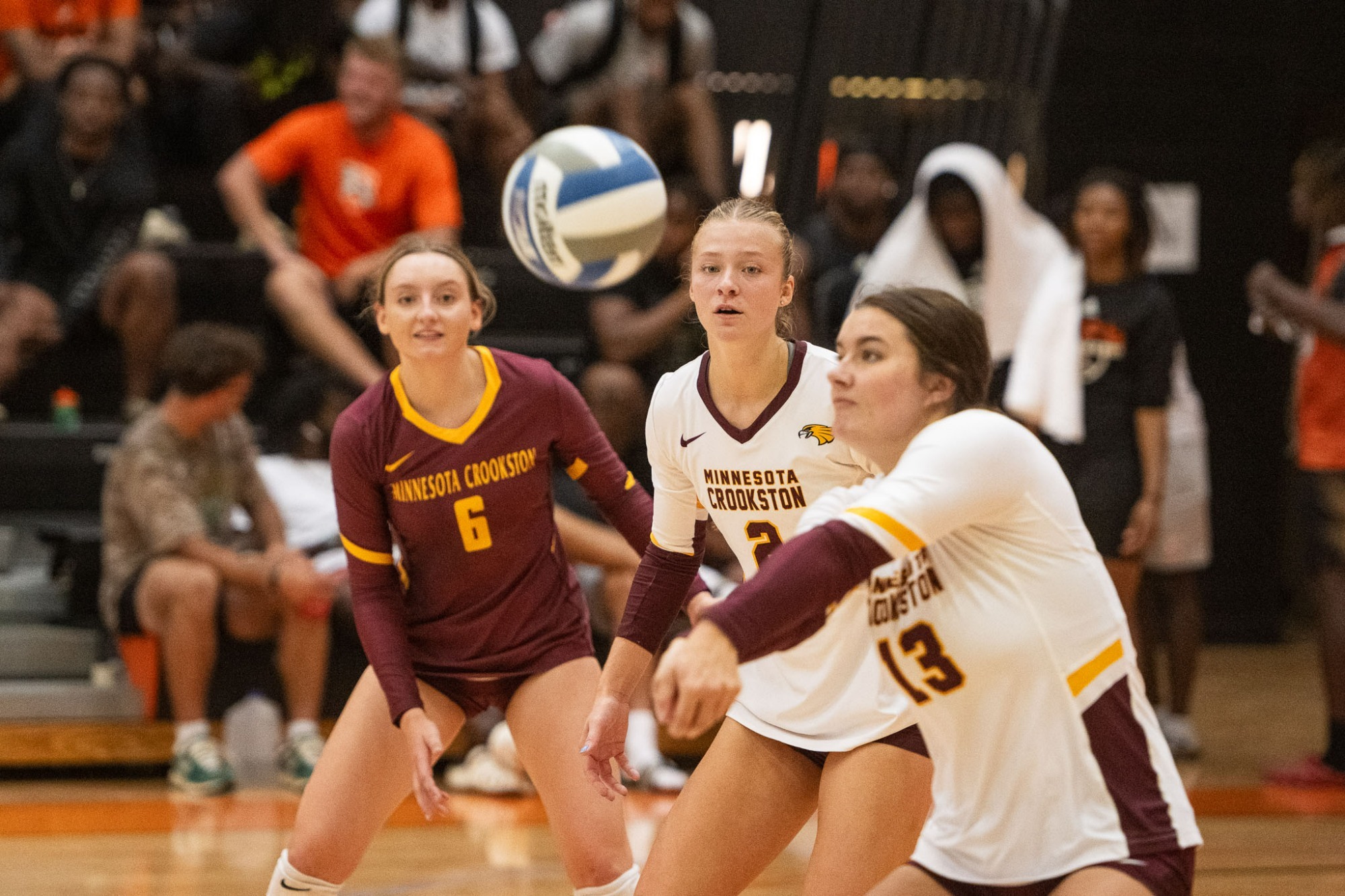 Golden Eagle Volleyball Falls to Rattlers University of Minnesota Crookston Athletics