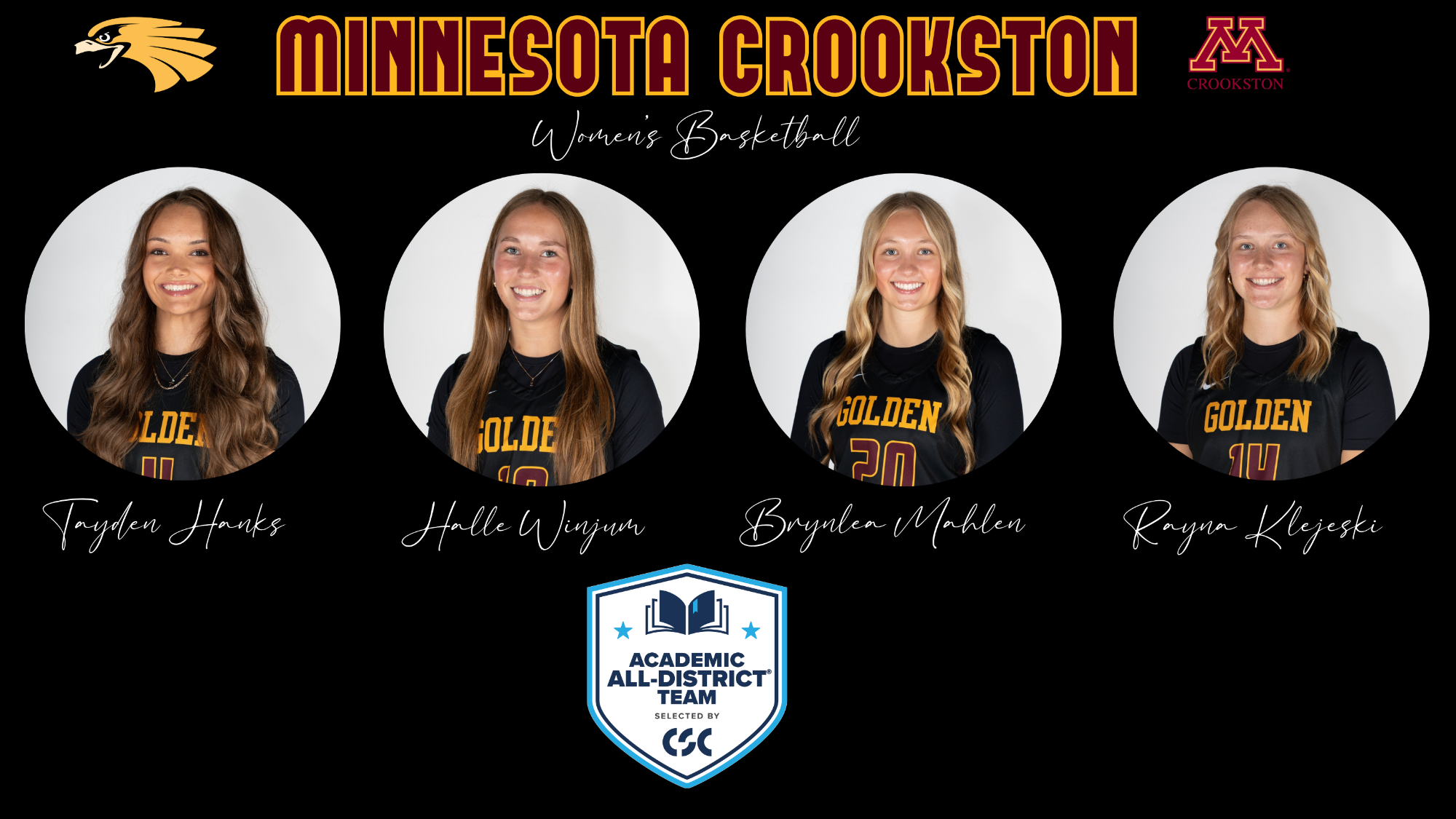 Women's Basketball Academic All-District