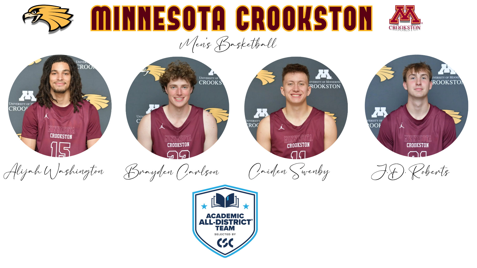 Men's Basketball Academic All-District