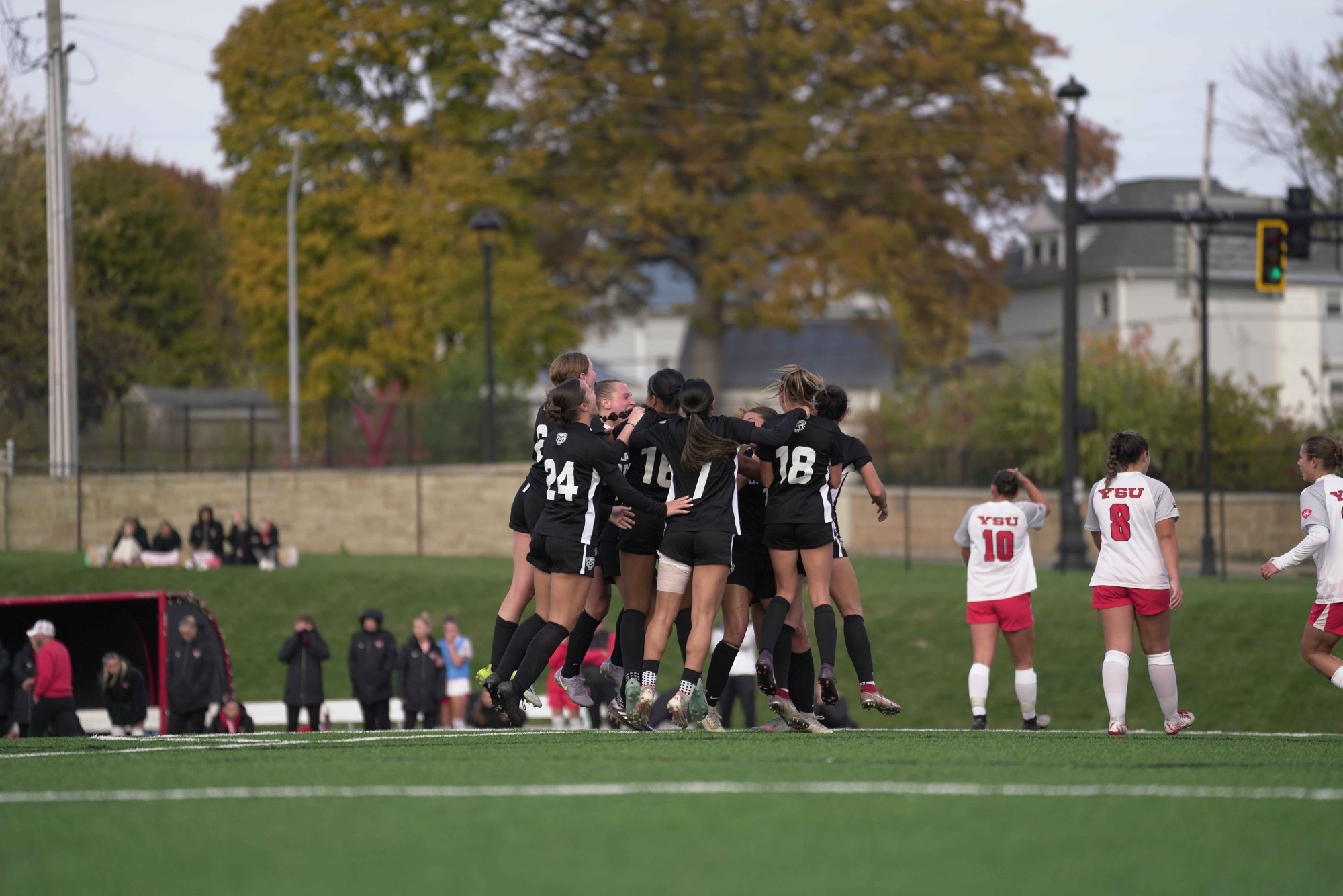 Women's Soccer QF Win