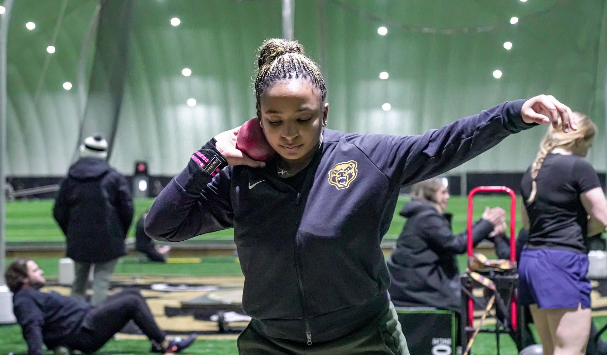 Indoor Track Practice