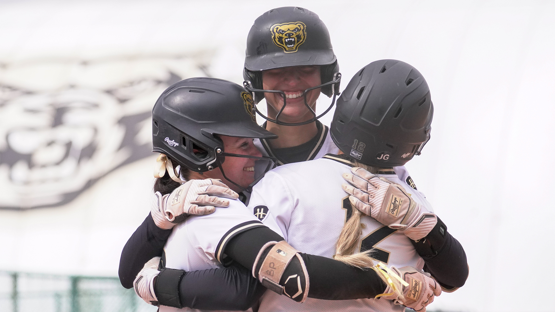 Softball hug