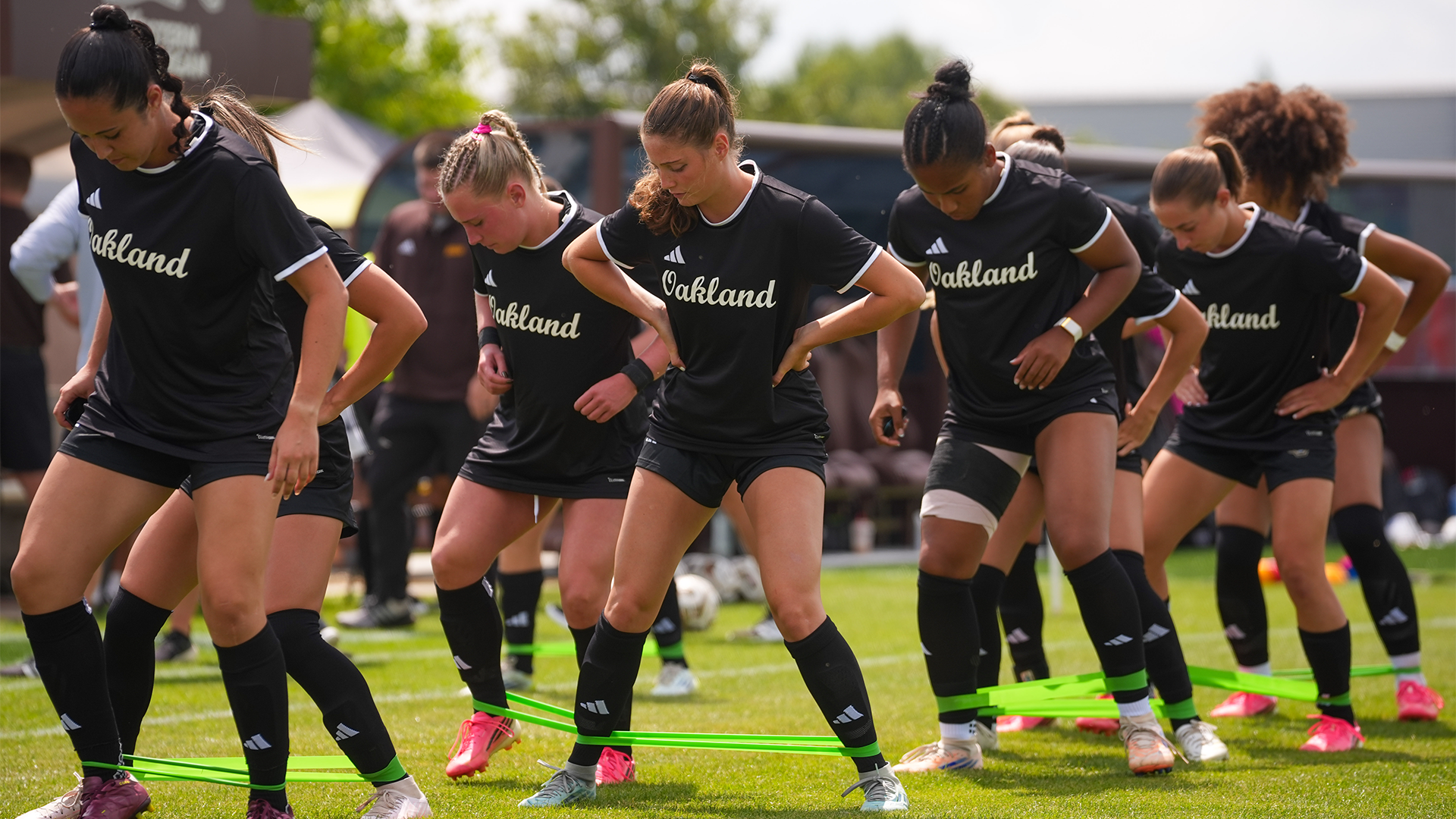 wsoc vs wmu warmups