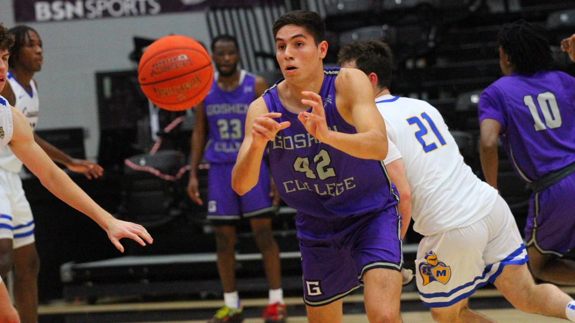 Kevin Cota 202324 Men's Basketball Goshen College