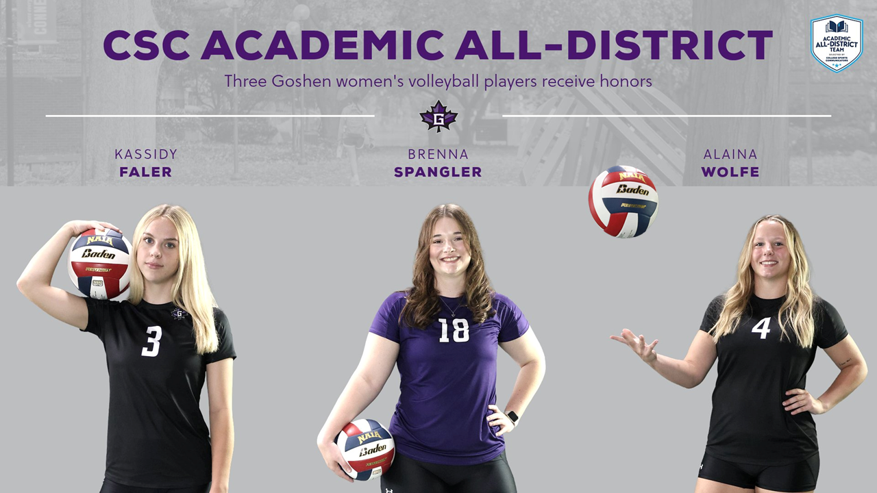 Faler, Spangler, Wolf CSC Academic All-District