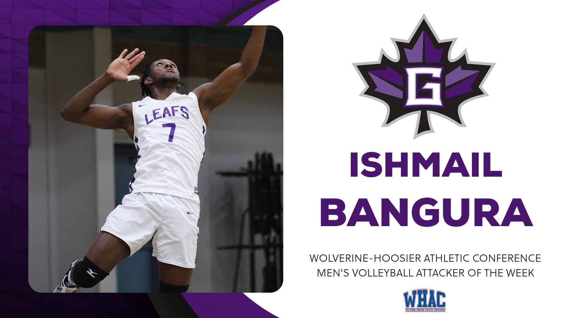 Ishmail Bangura AOW 2-2-2026