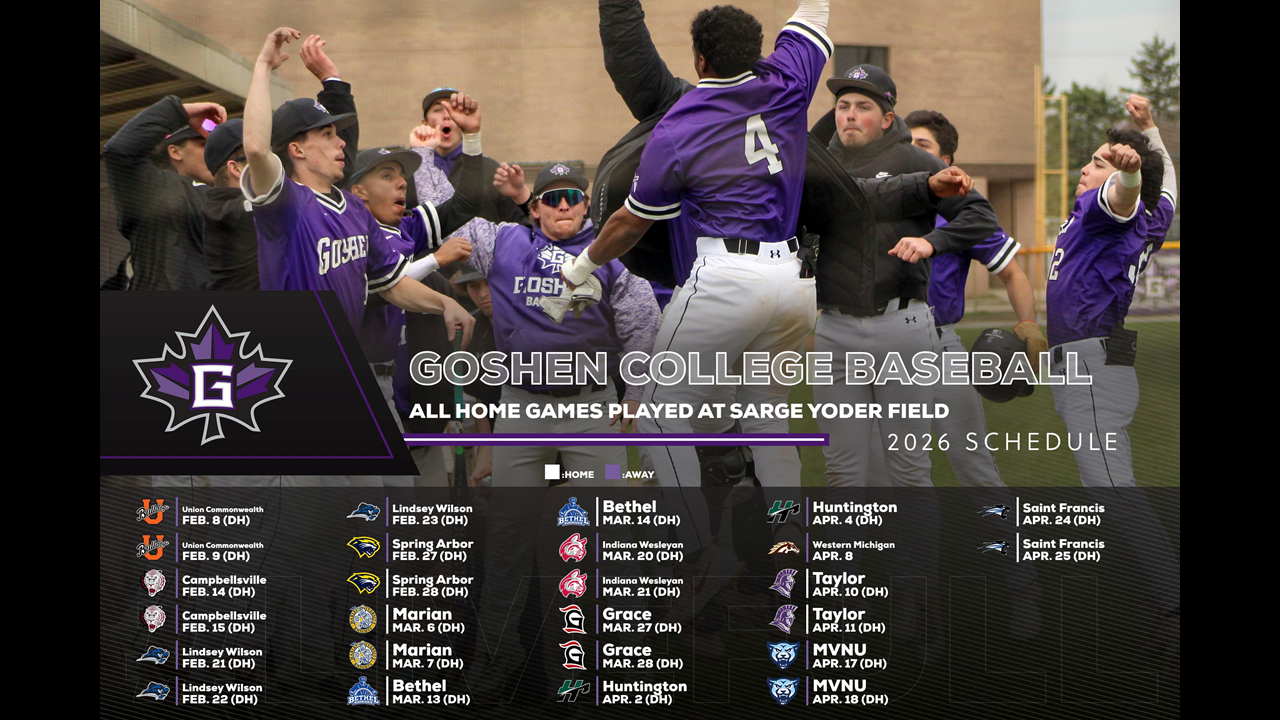 2026 Baseball Schedule