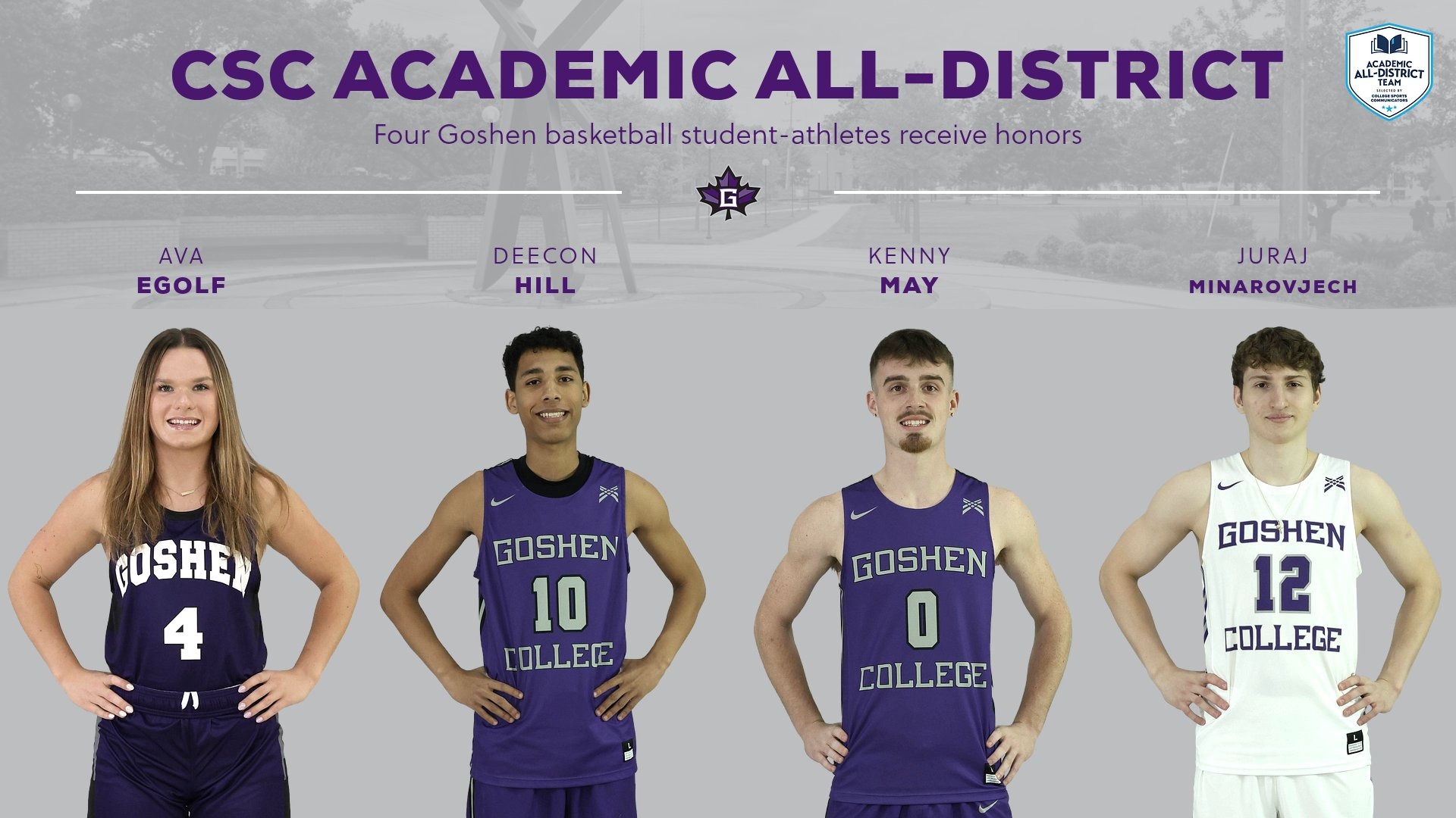 2025-26 Basketball Academic All-District