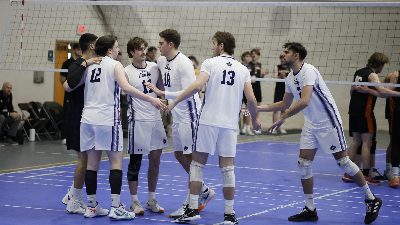 MVB team huddle
