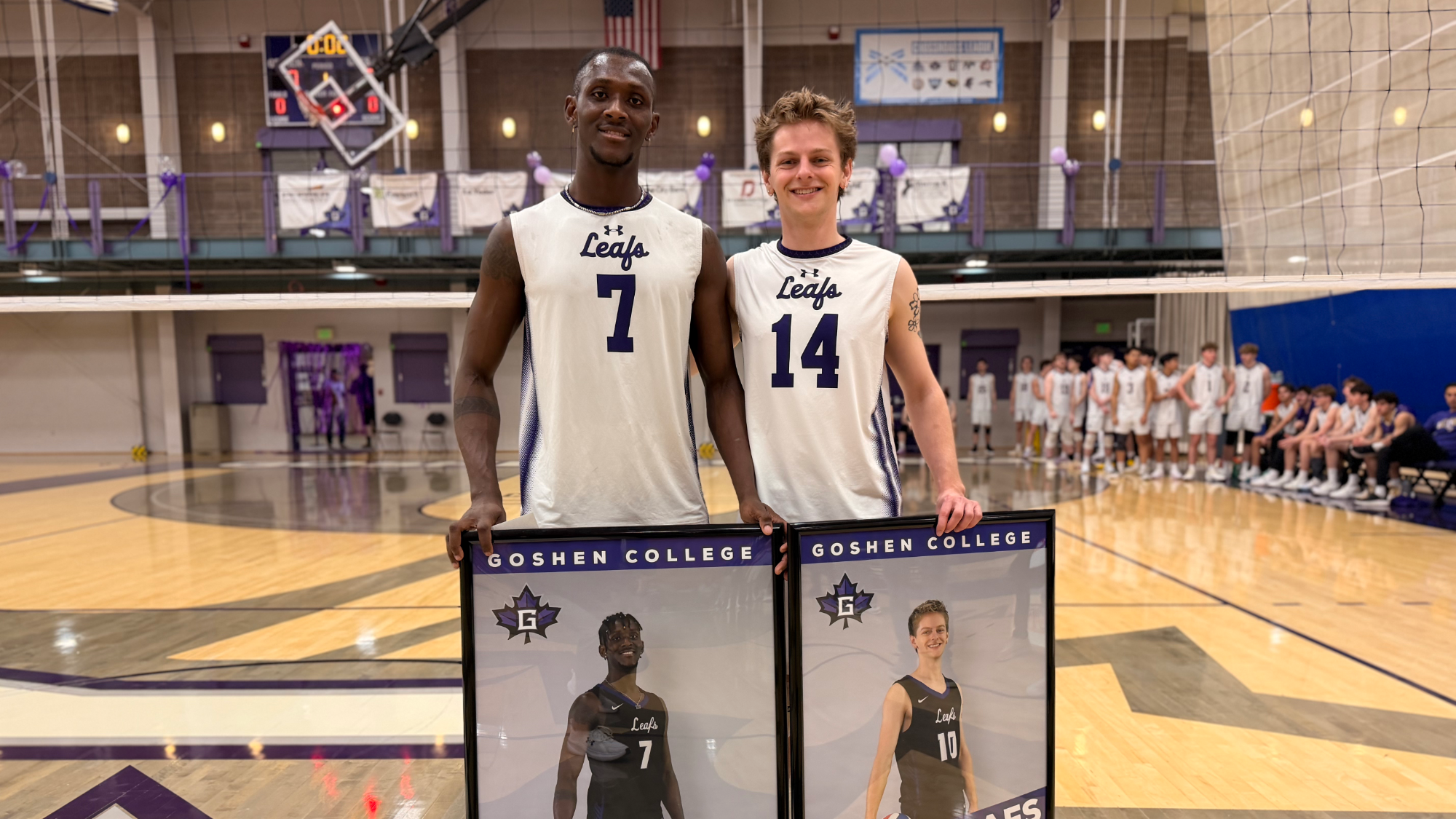 Ishmail Bangura and Matthew Dyck