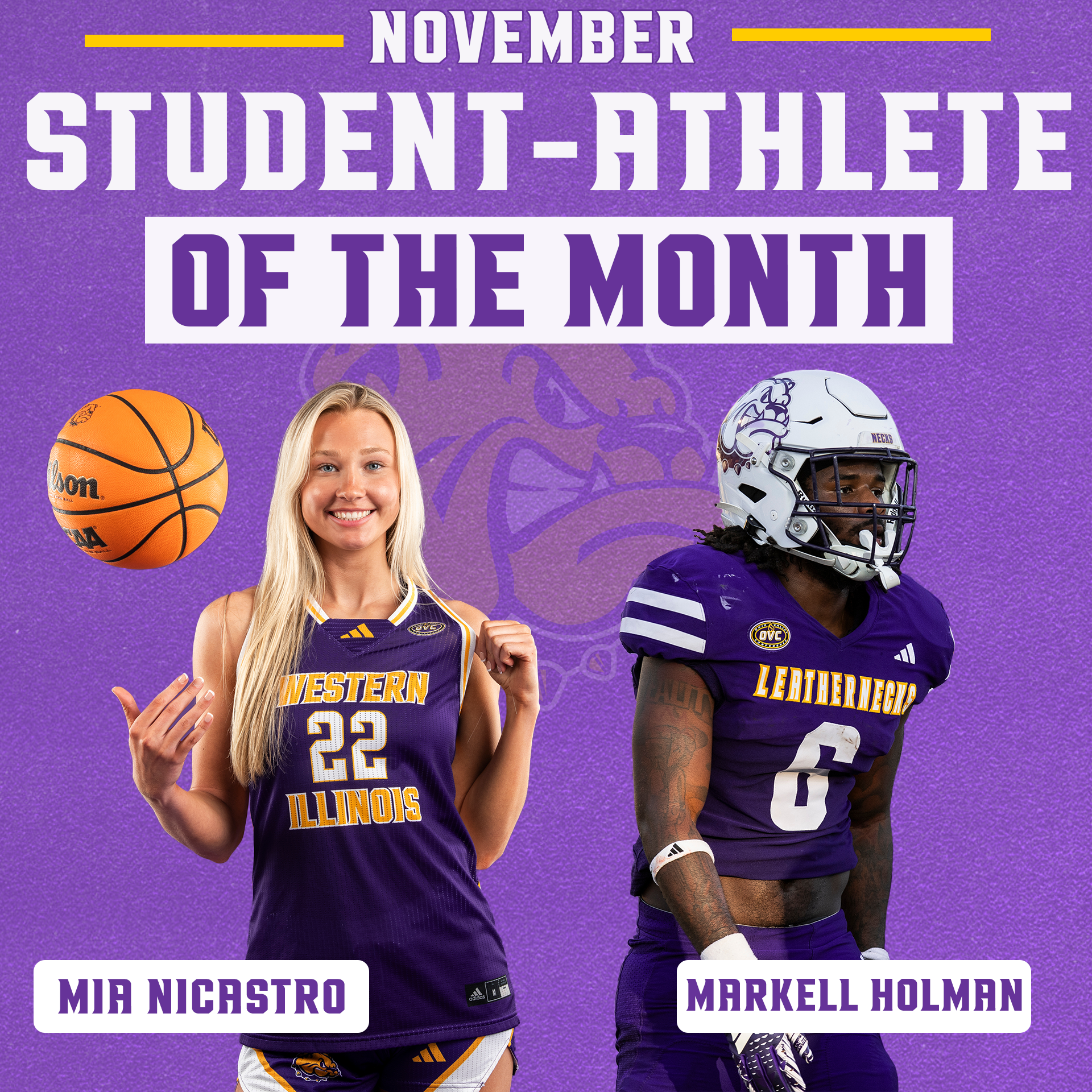 Student Athlete Of the Month