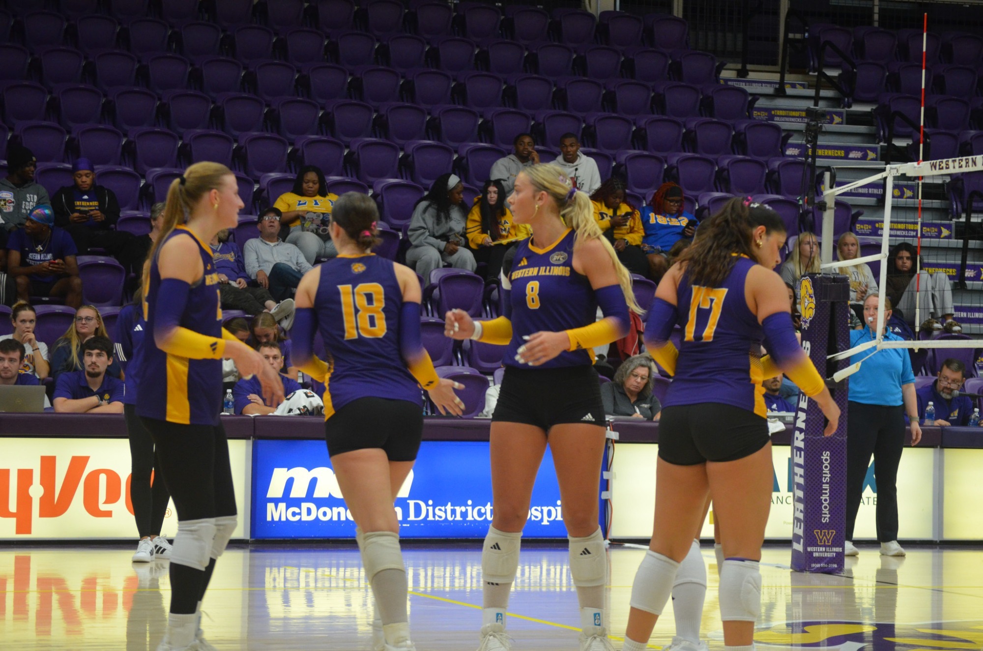 Volleyball Action Shot