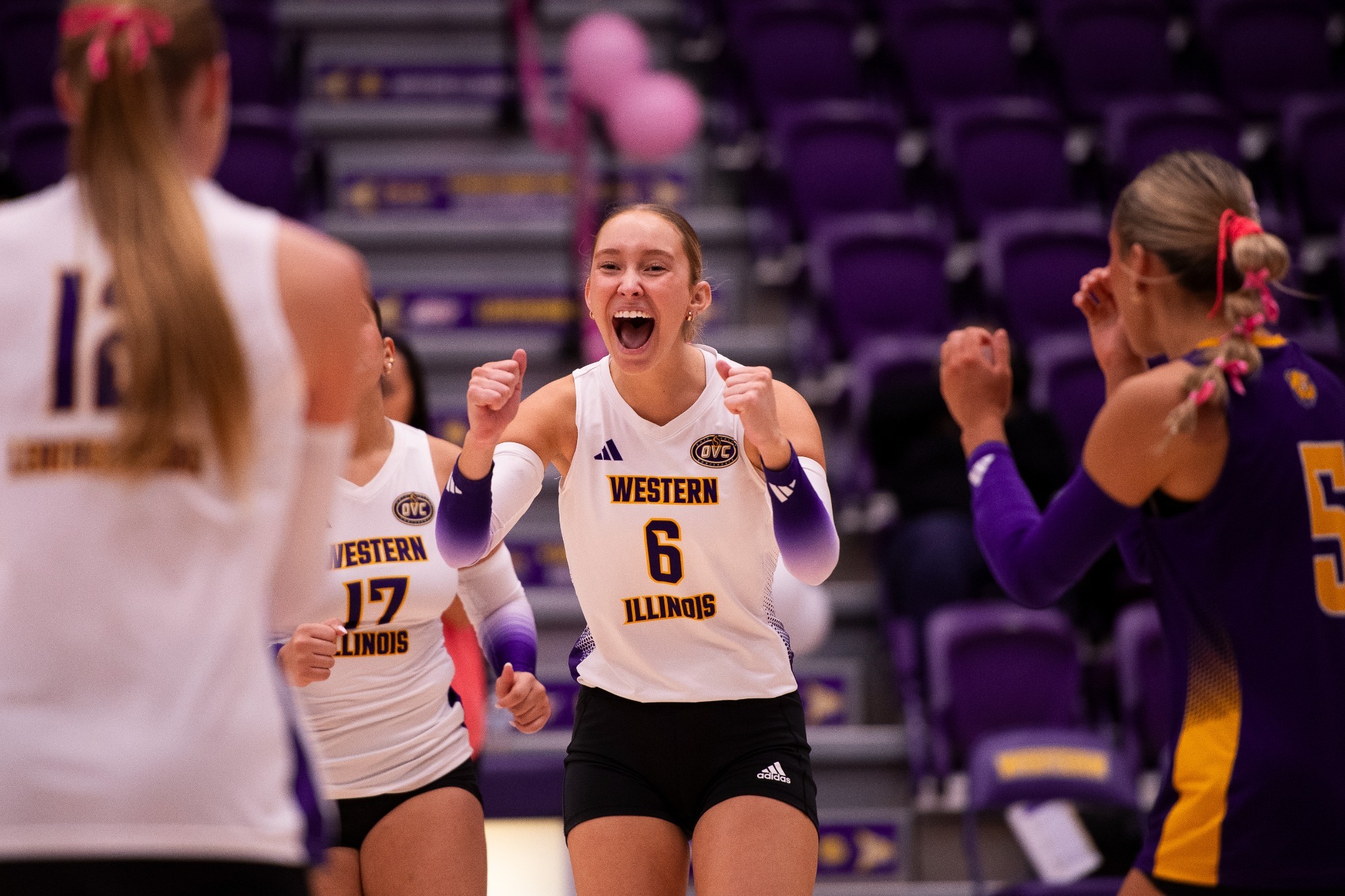 Volleyball Action Shot