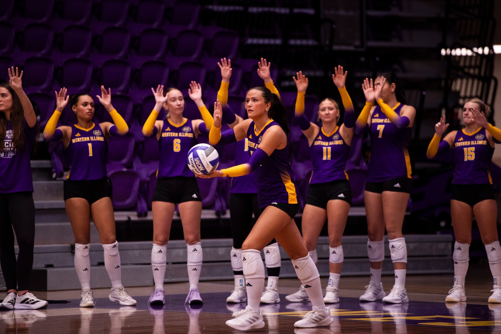 Volleyball Action Shot