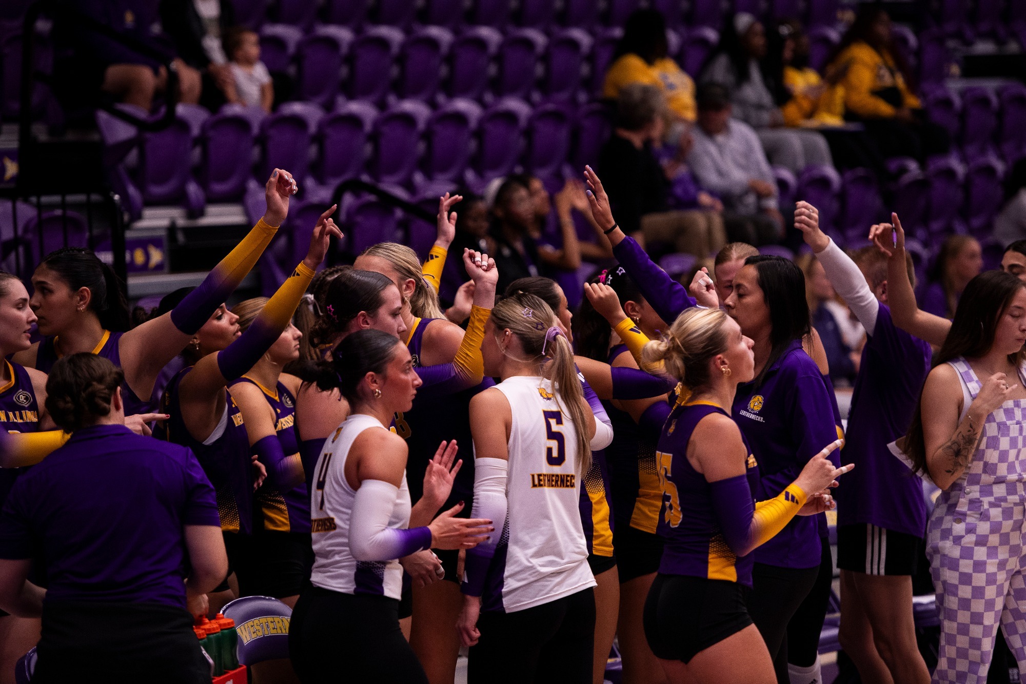 Volleyball Action Shot