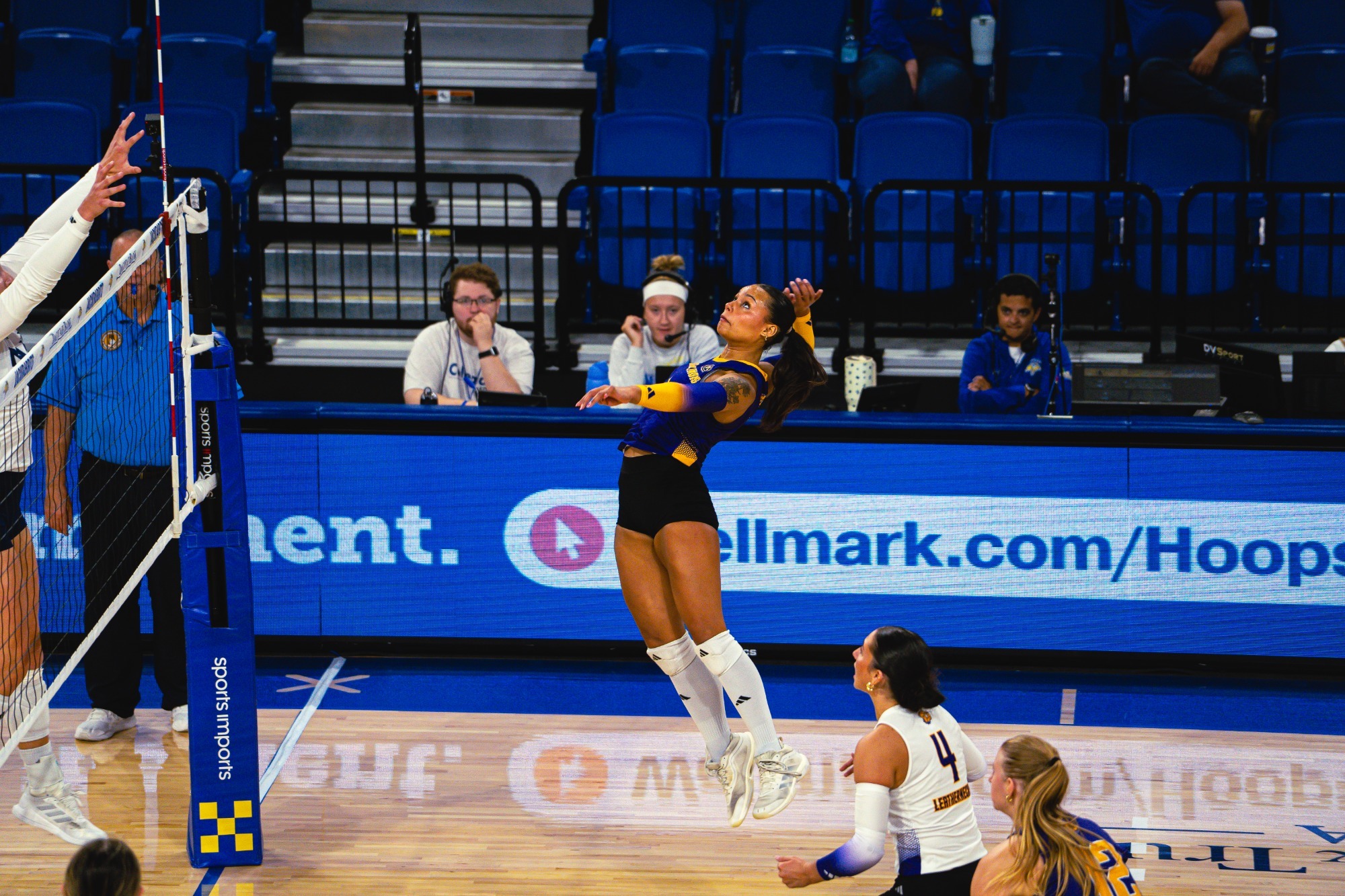Volleyball Action Shot