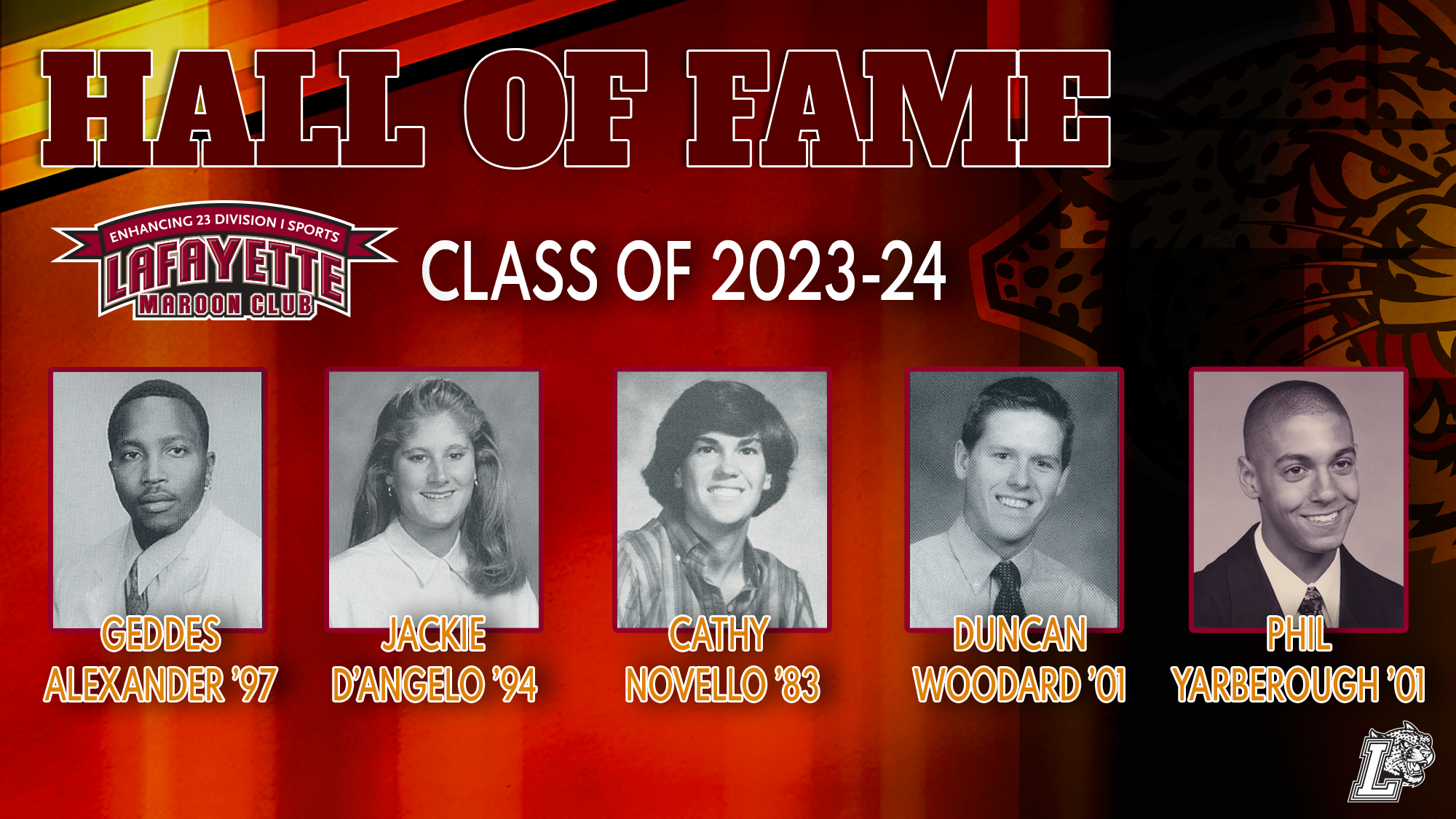 Five Individuals of the 2023-24 Hall of Fame Class