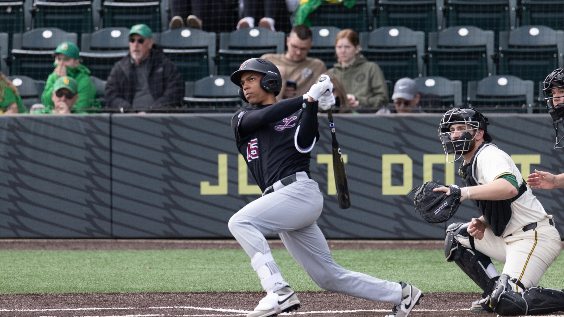 Leopards Drop Series Finale at Oregon Lafayette College Athletics