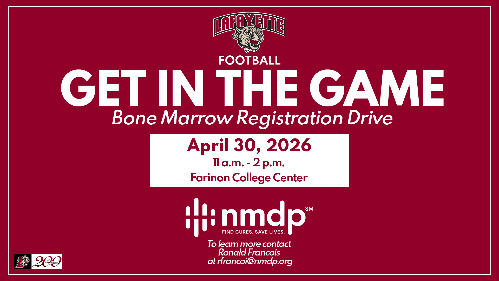 Bone Marrow Registration Drive