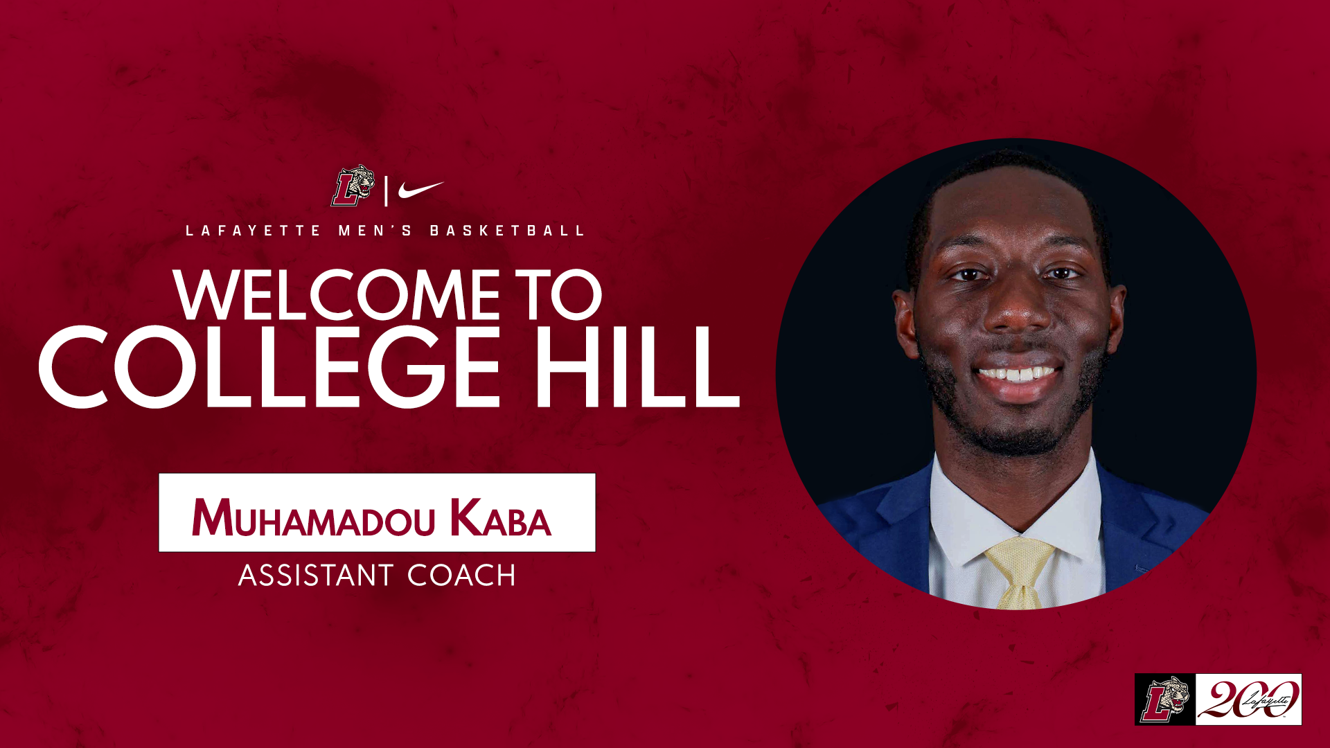 Muhamadou Kaba - men's basketball assistant coach