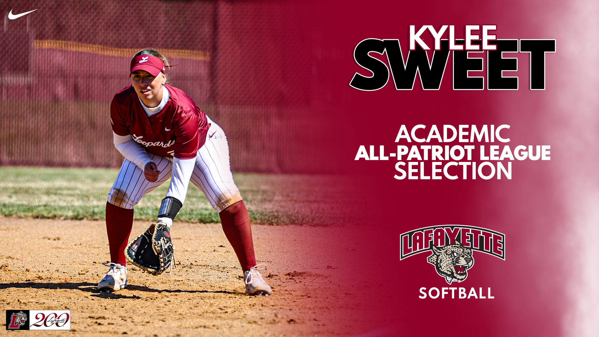 Kylee Sweet Academic All-PL