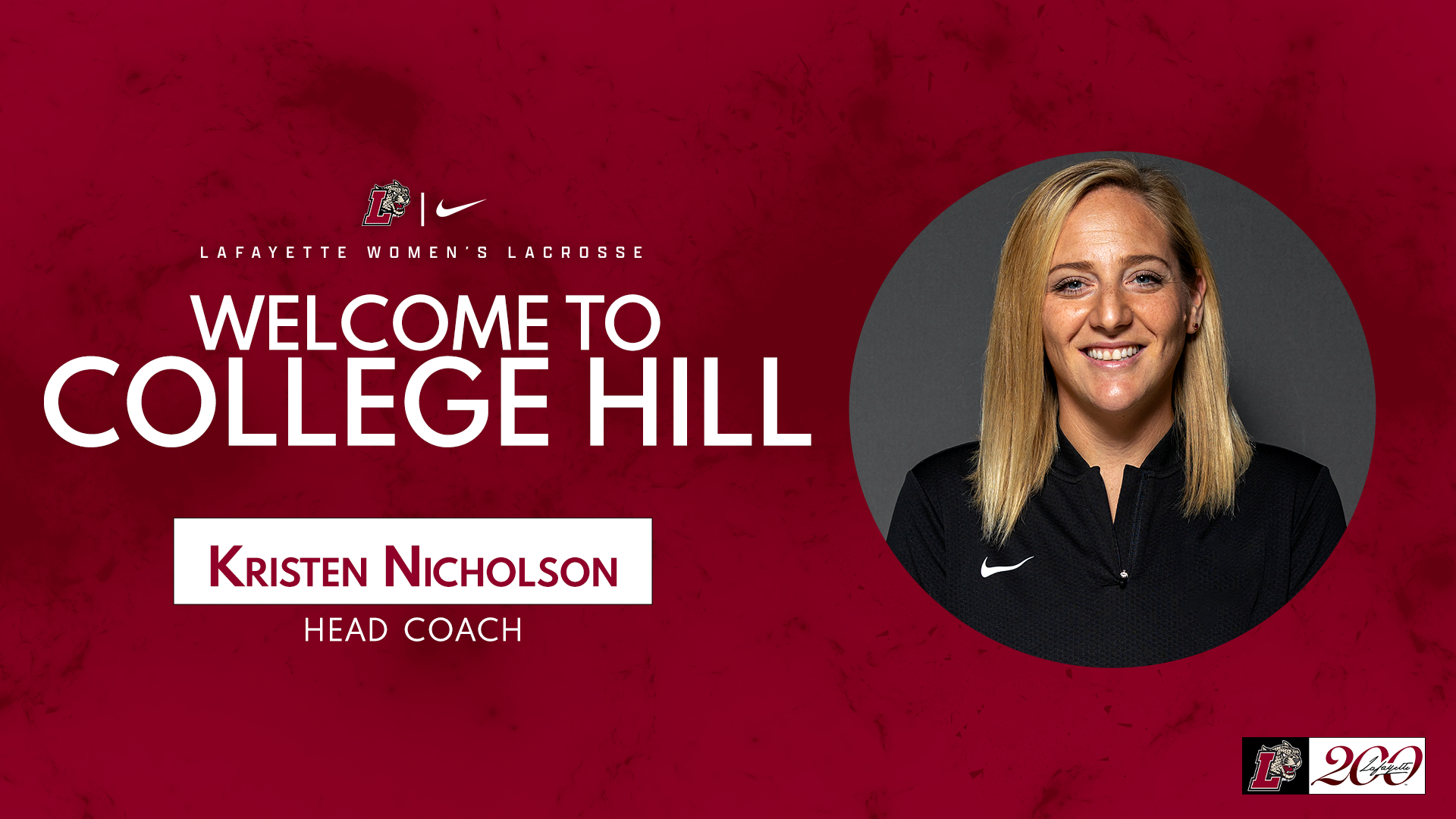 WLAX26 - Head Coach Nicholson