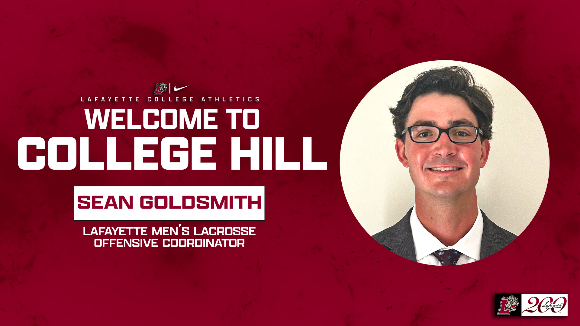 Sean Goldsmith - New Hire