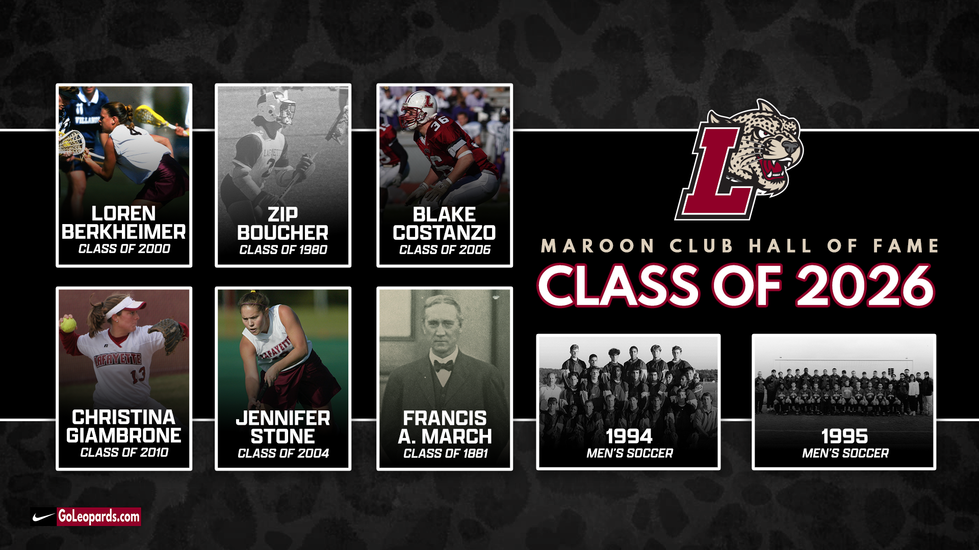 Maroon Club HOF Inductees 26-27