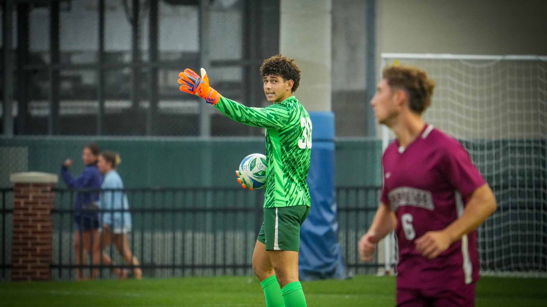 Wolfrom in goal