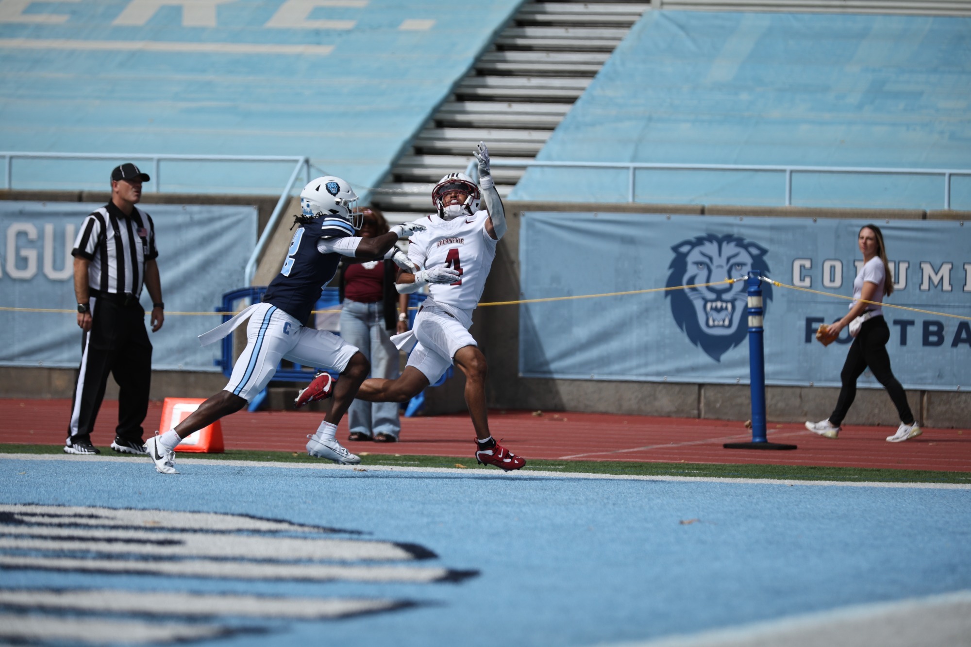 Lafayette FB at Columbia
