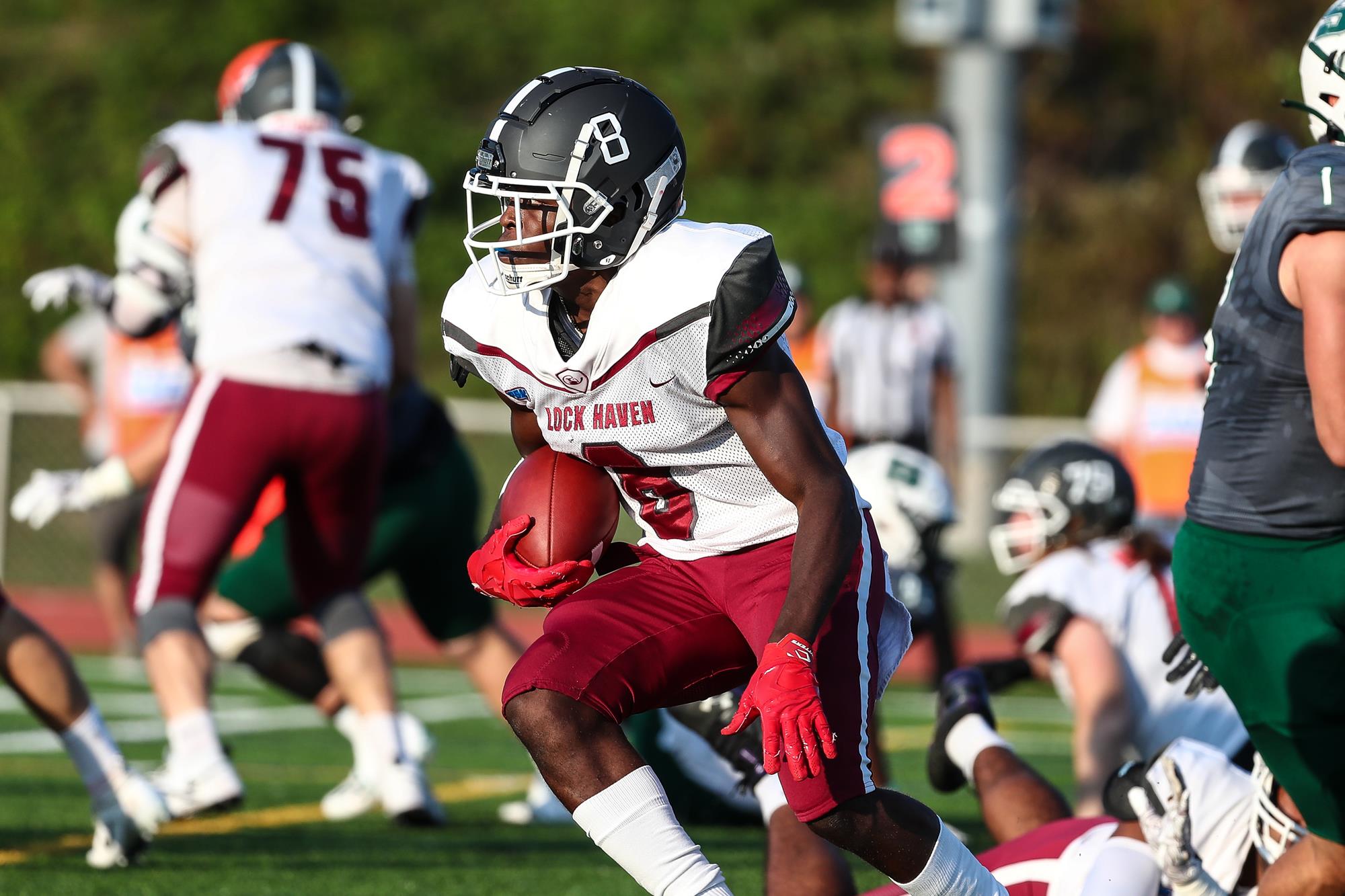 DeAndre Wakefield Football Lock Haven University Athletics