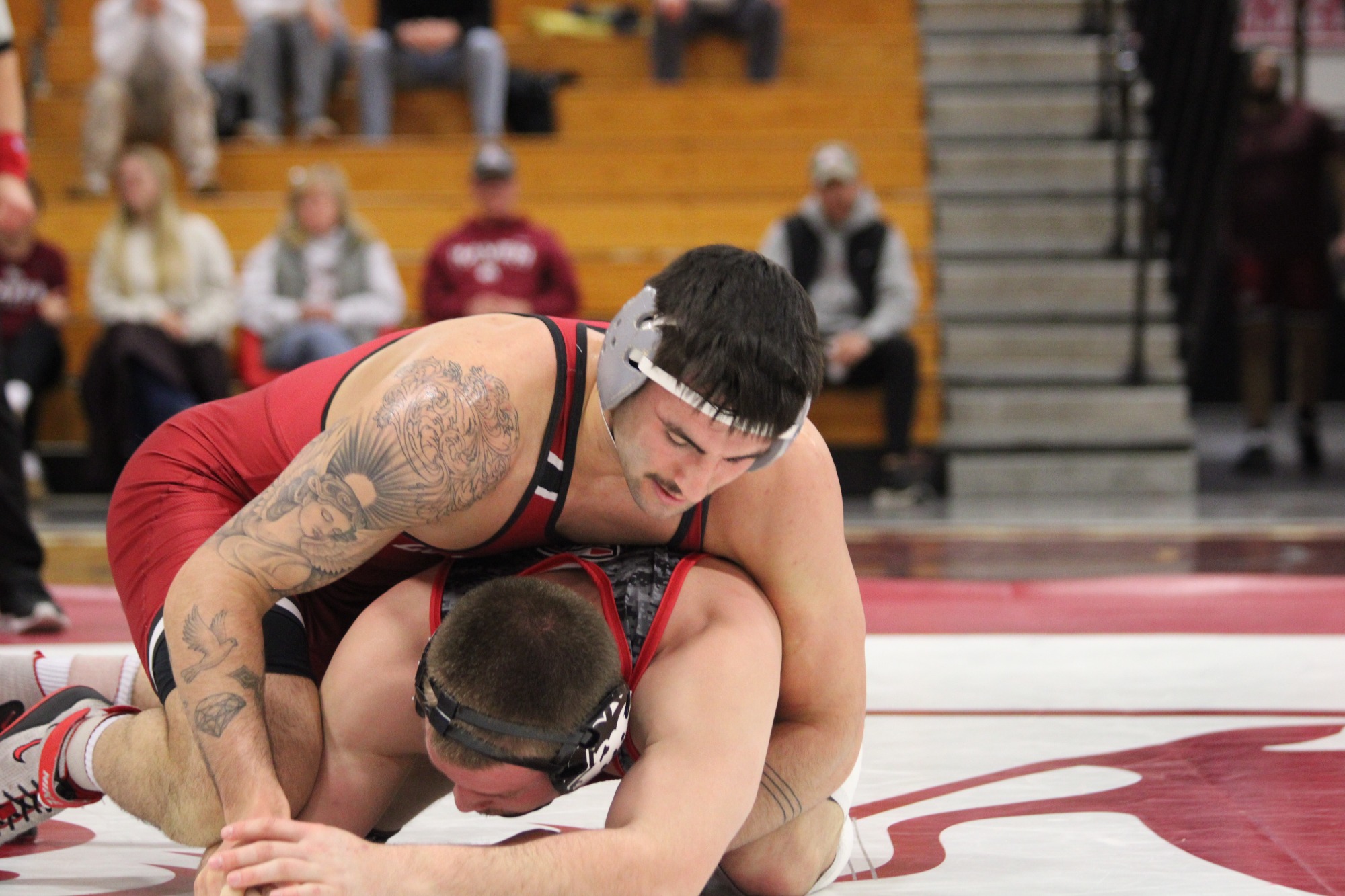 Wrestling Tucker Hogan