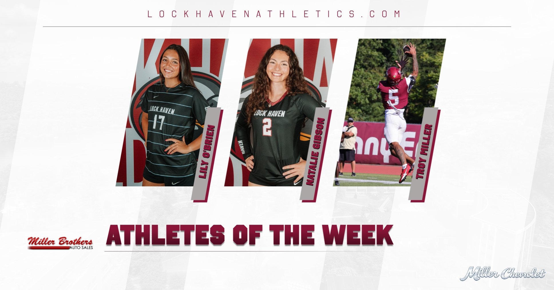 Week 5 Athletes of the Week