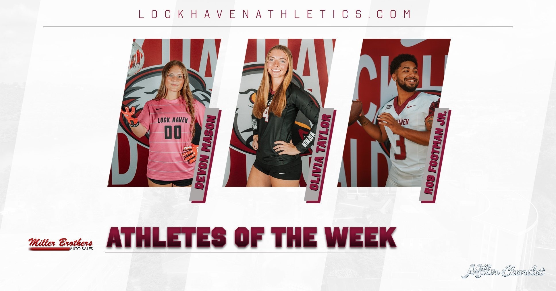 Week 4 Athletes of the Week