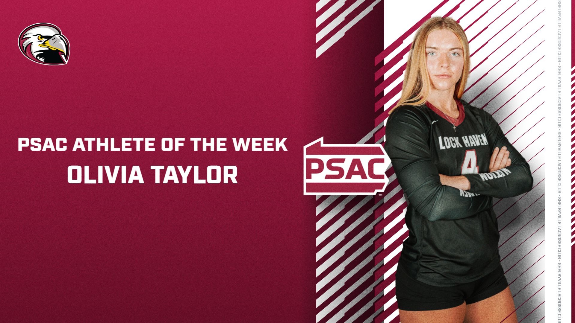 Olivia Taylor athlete of the week graphic