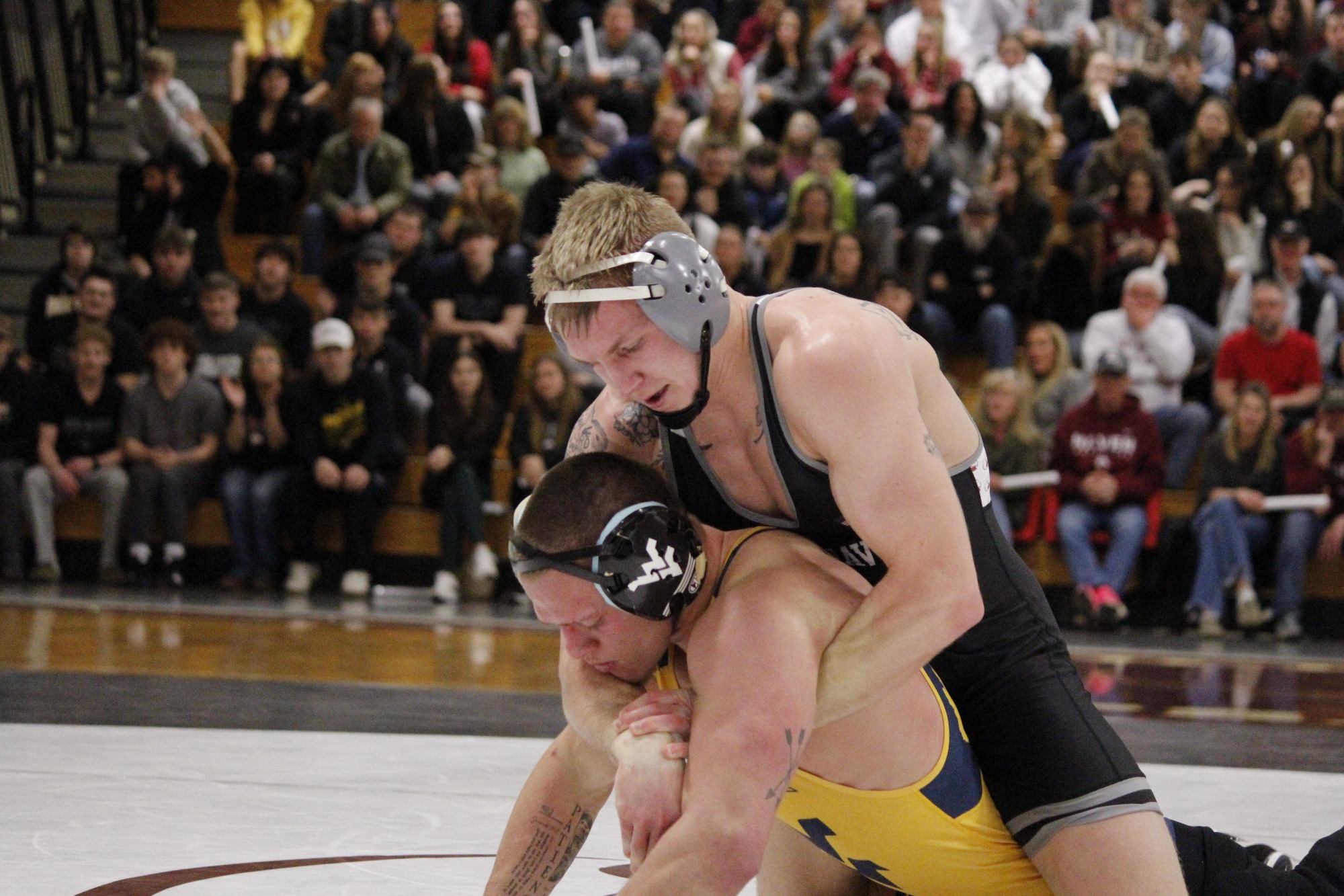 Avery Bassett WVU Senior Night