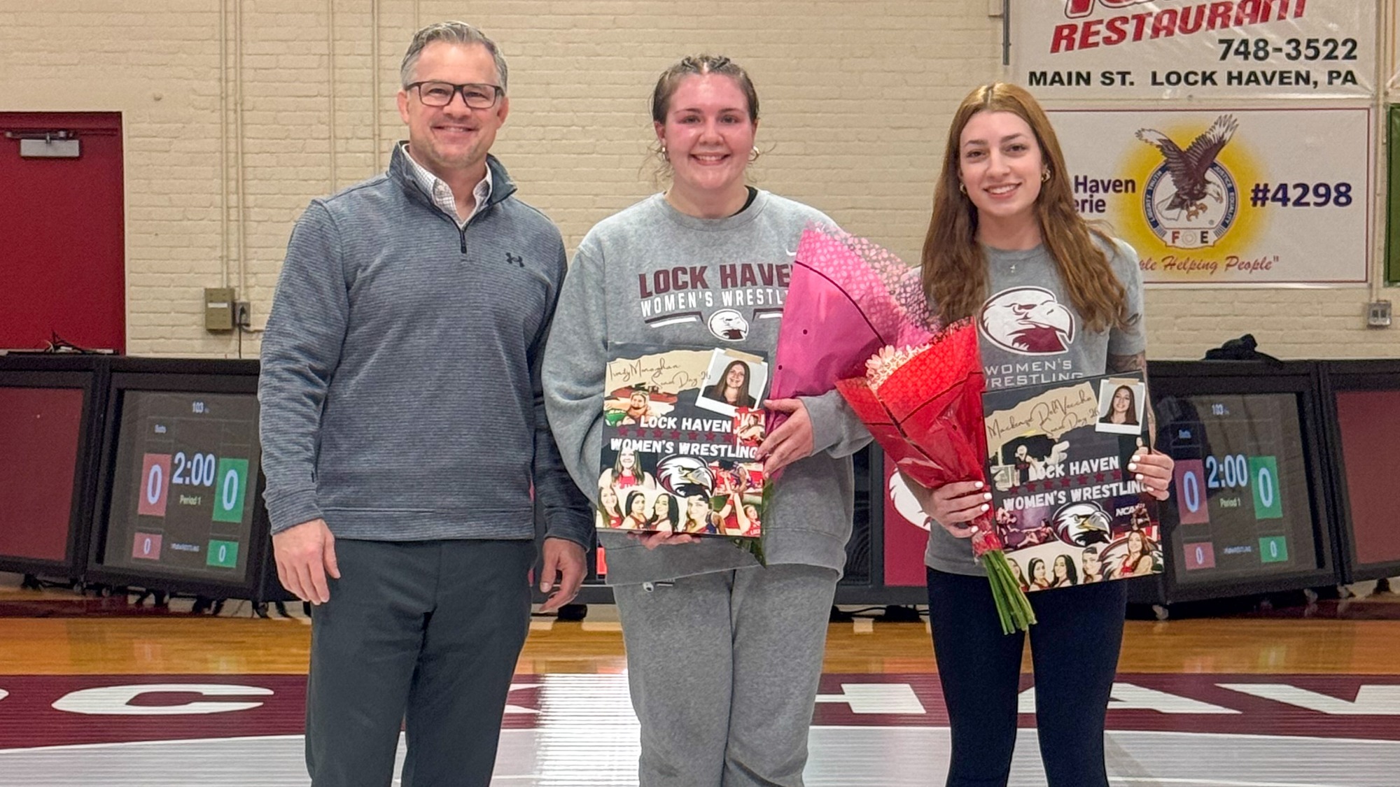Women's Wrestling Senior Day