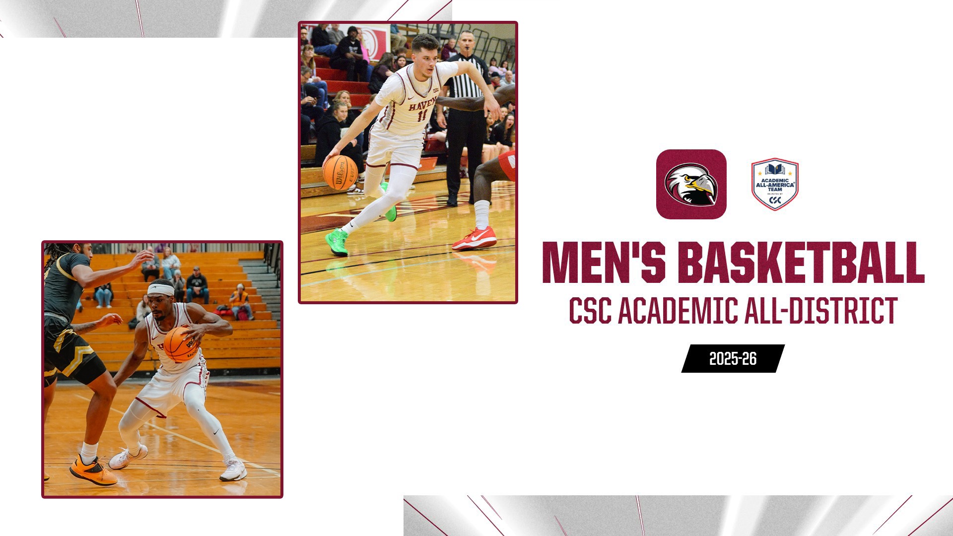 Men's Basketball CSC Academic All-District
