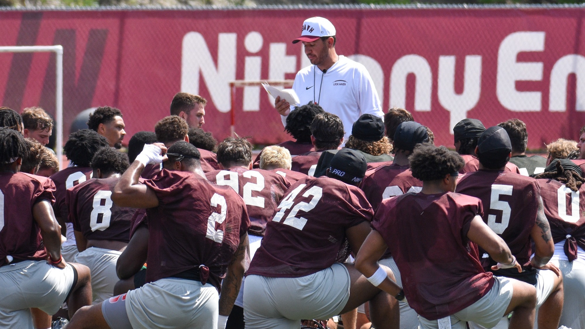Football Team Huddle (8/6/26)